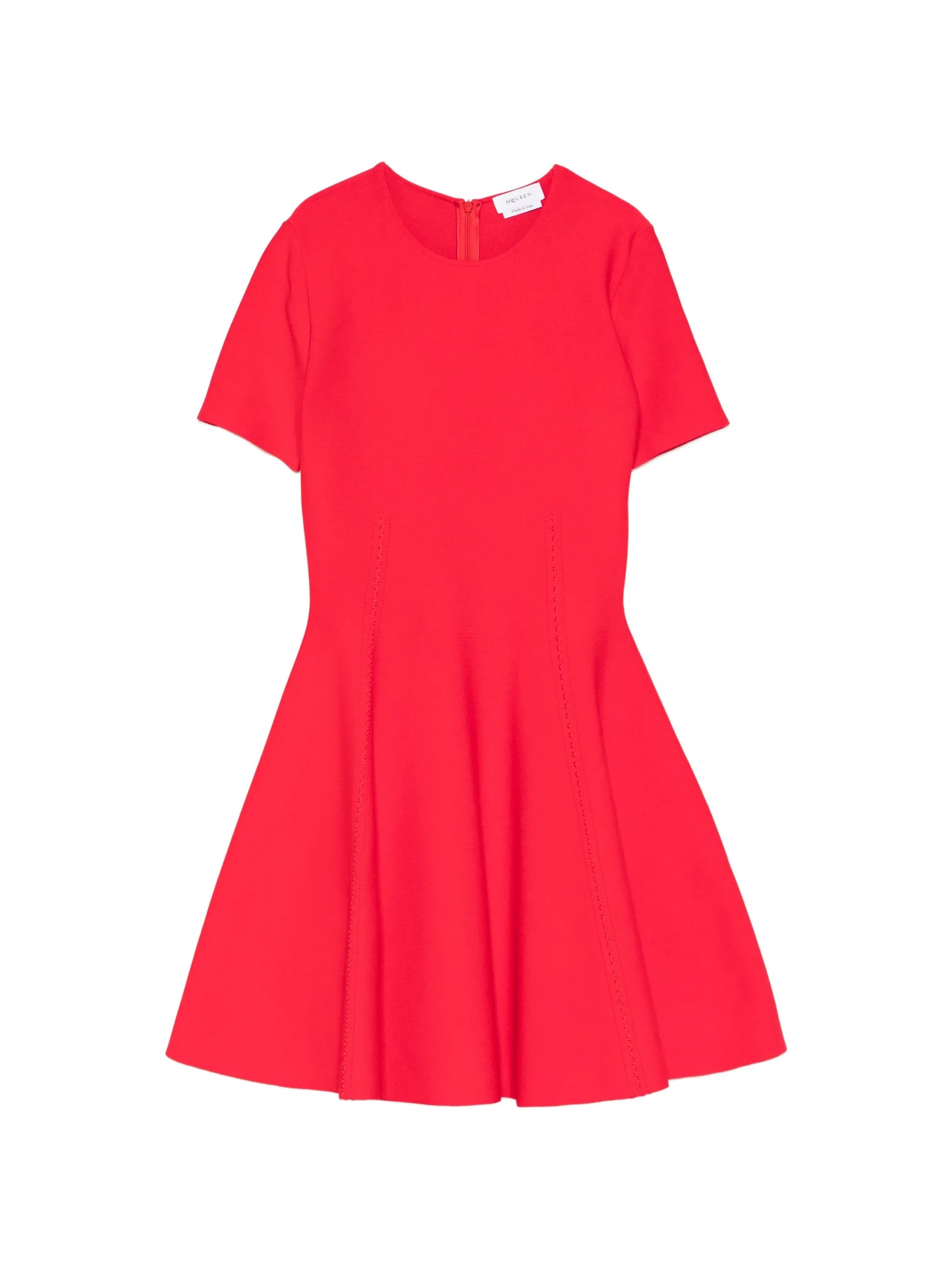 short-sleeve mini dress