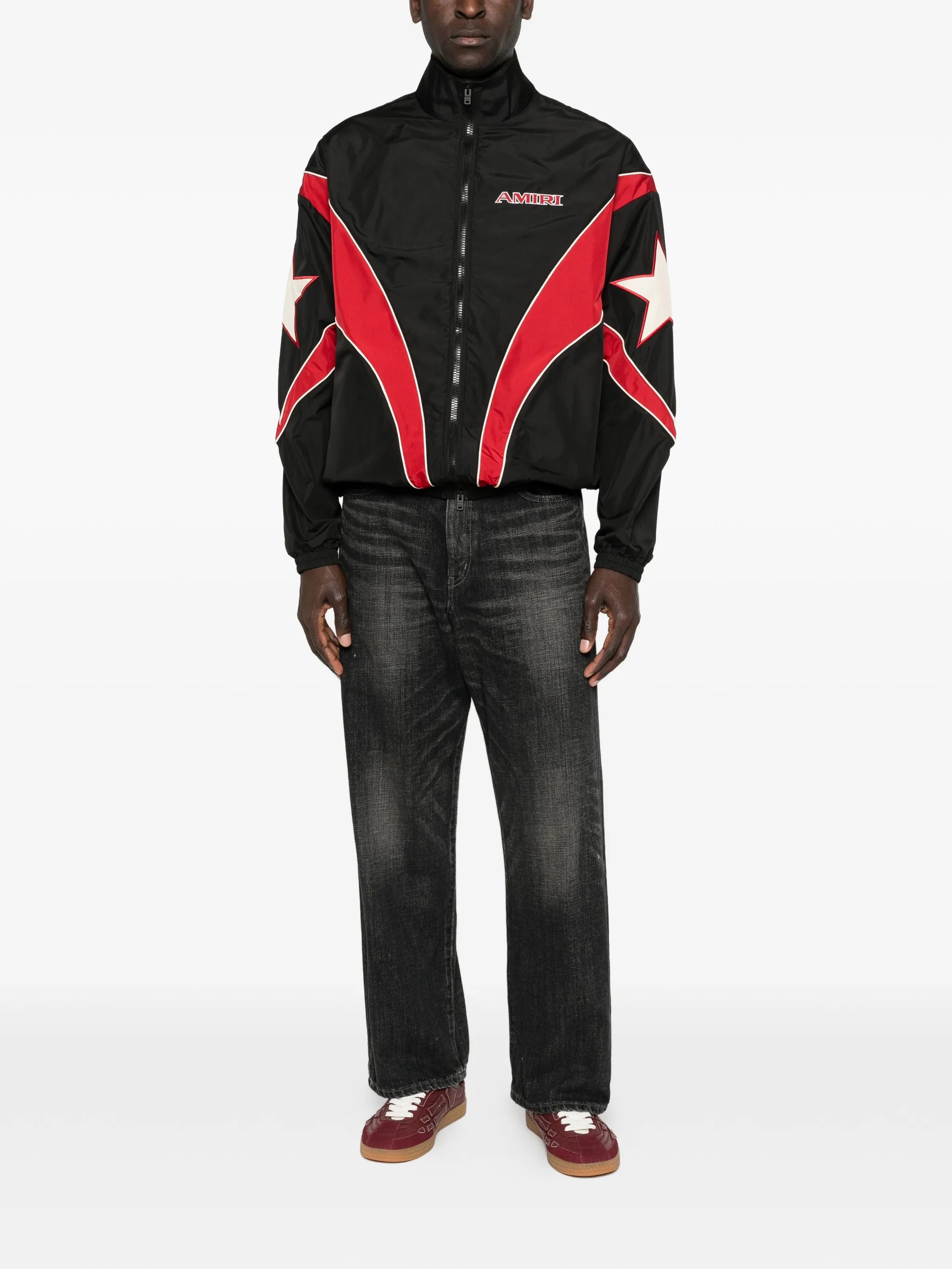 windbreaker zip-up jacket