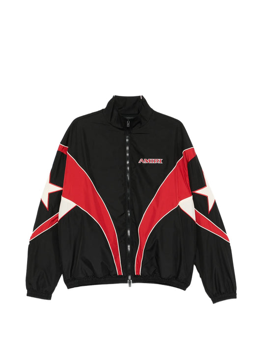 star graphic windbreaker