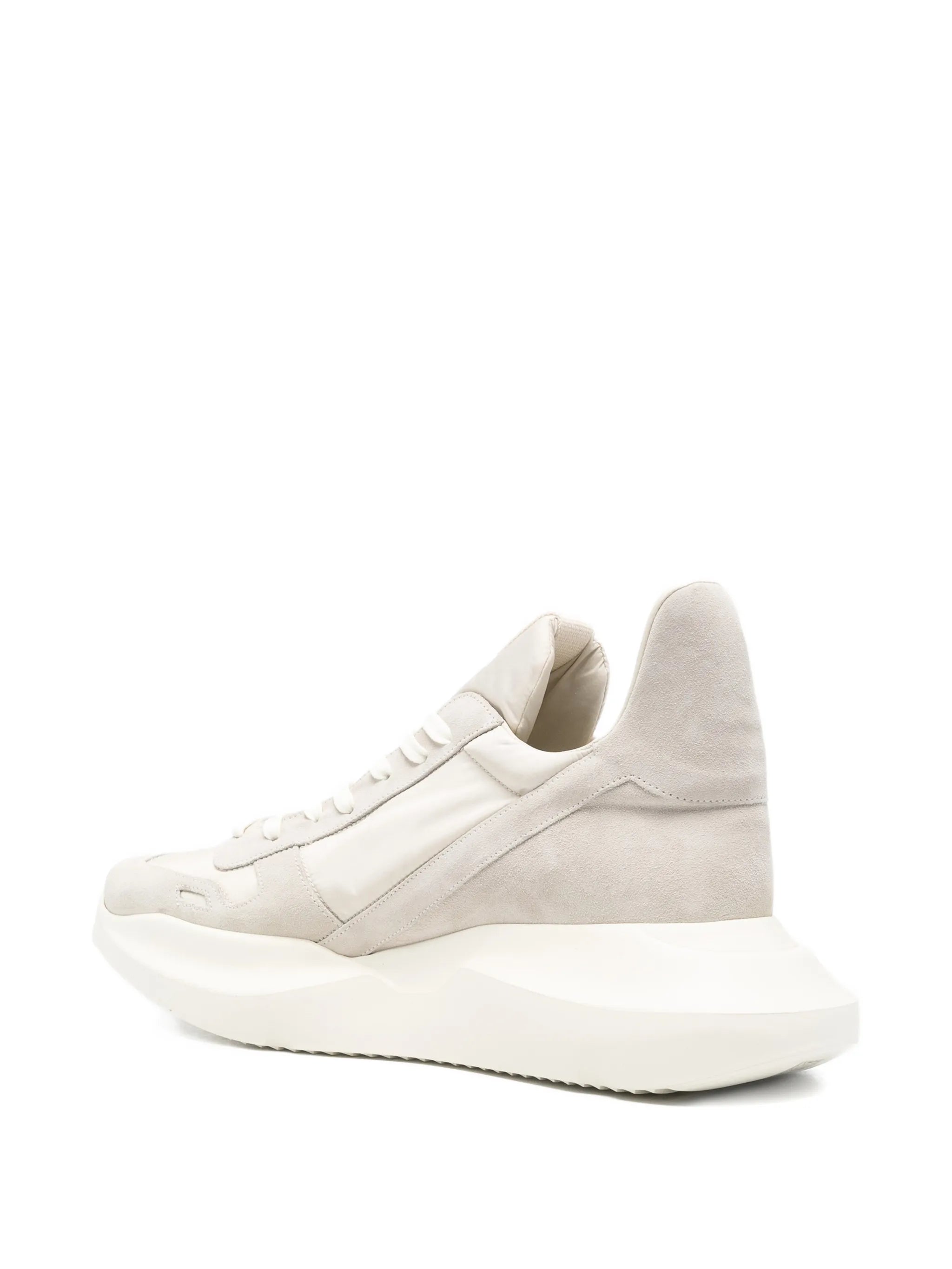 lace-up chunky sole sneakers