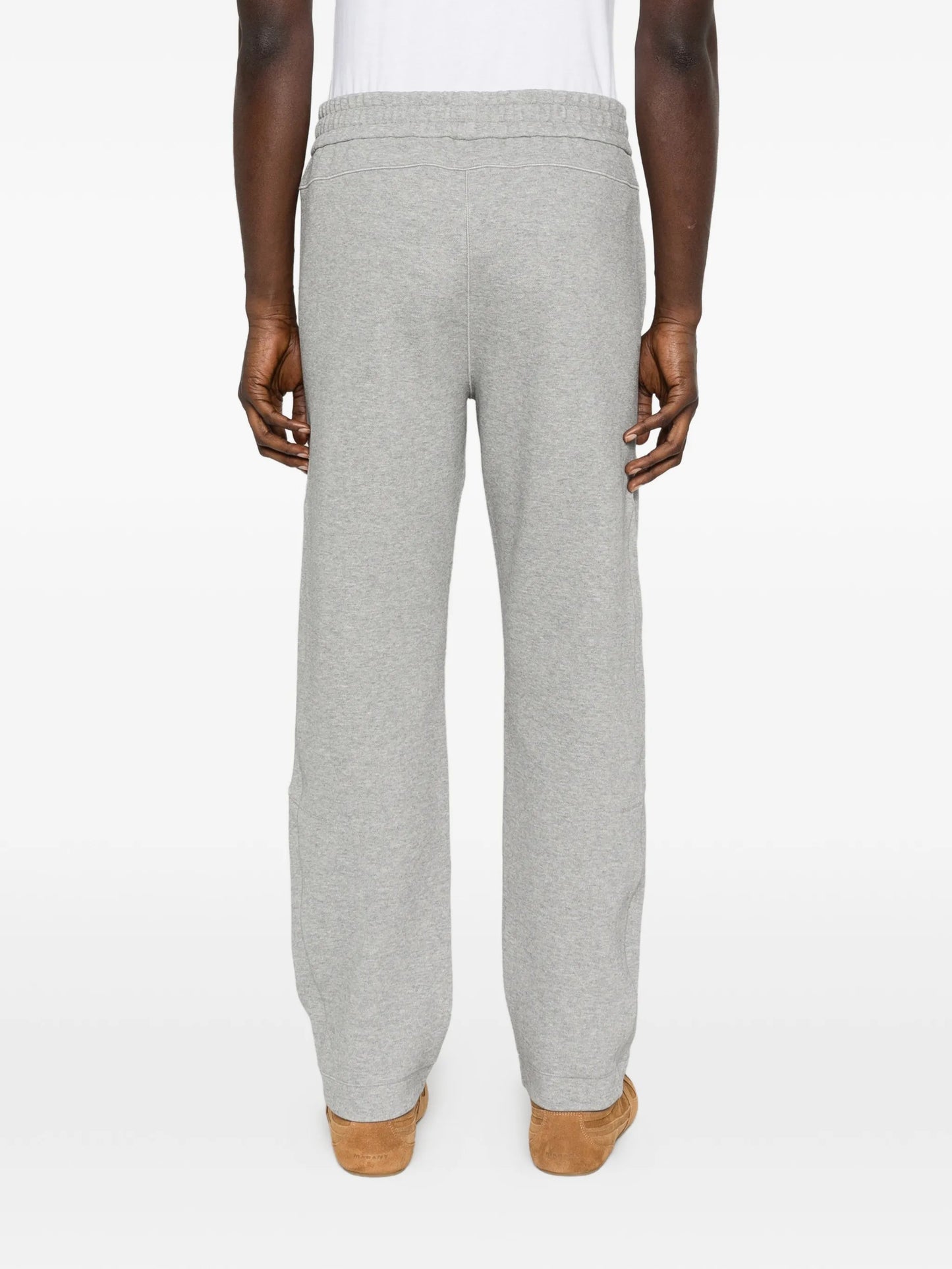 logo-patch track pants