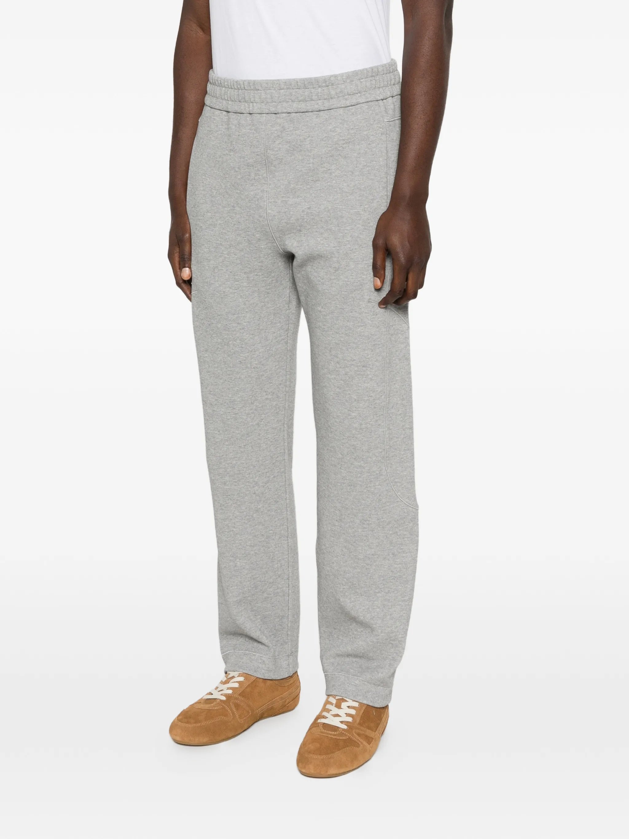 logo-patch track pants