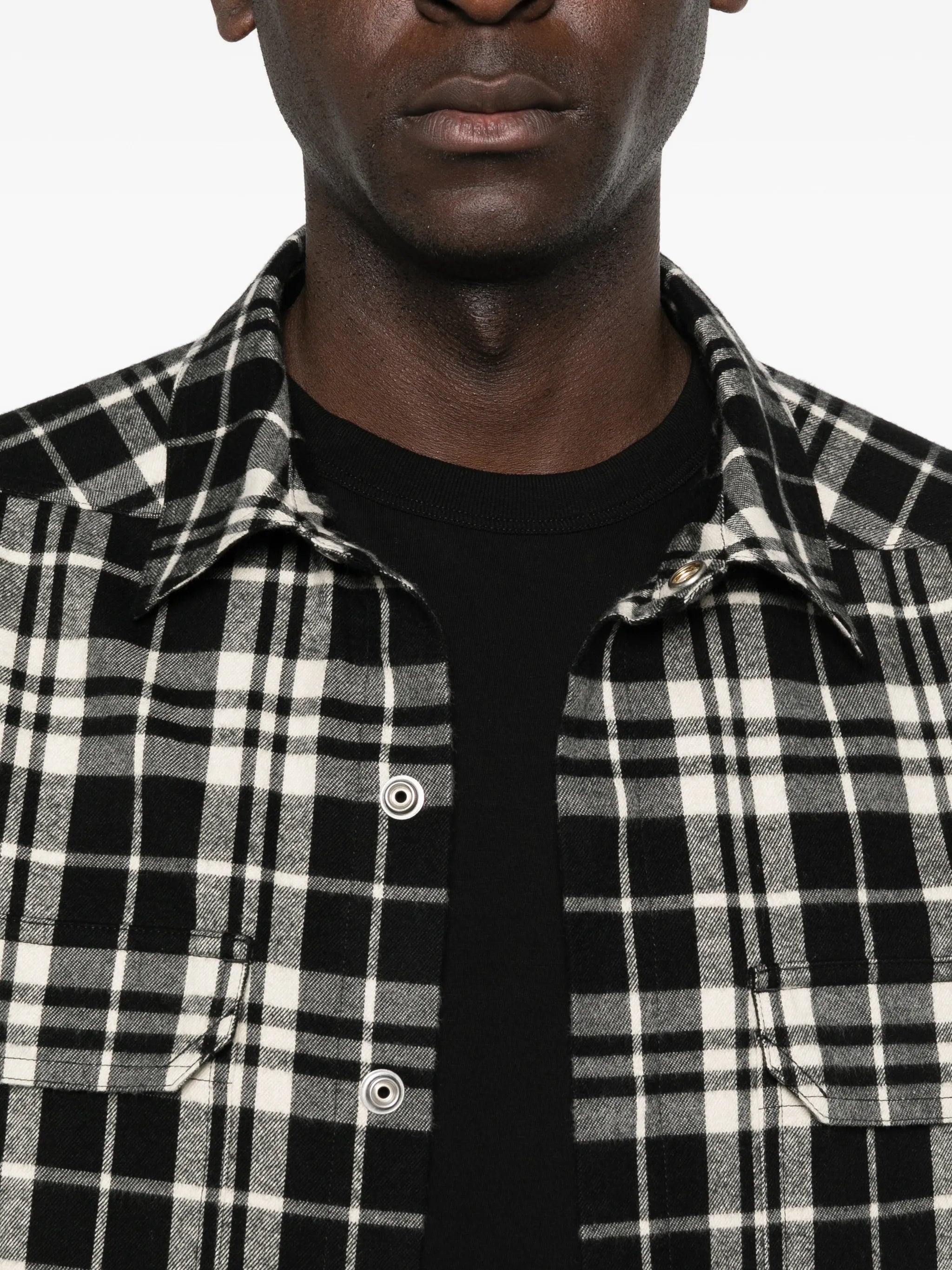 plaid flannel shirt