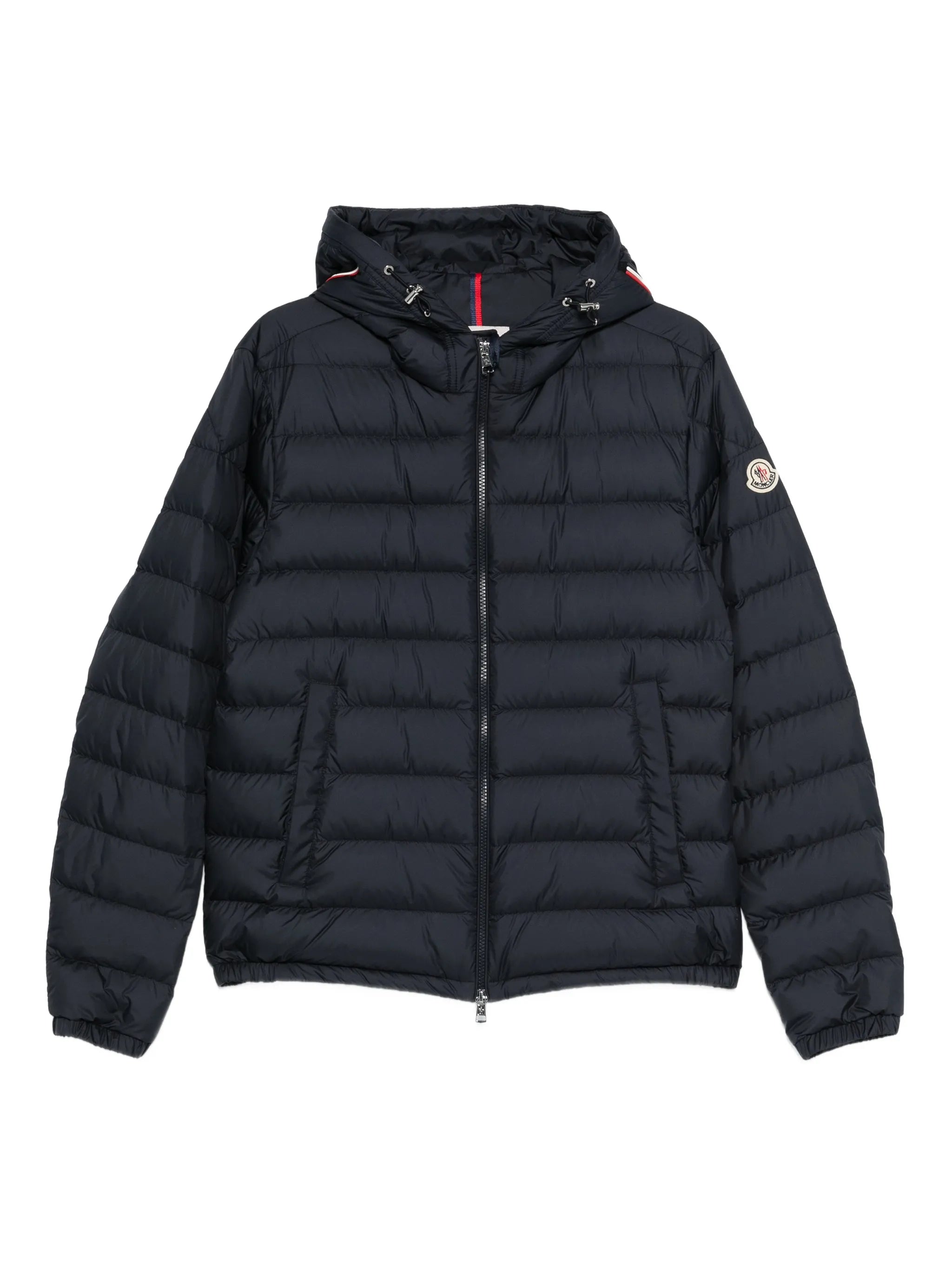 hooded quilted jacket