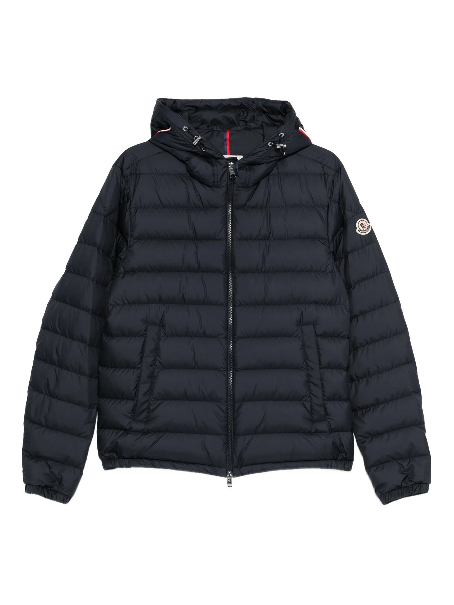 hooded quilted jacket