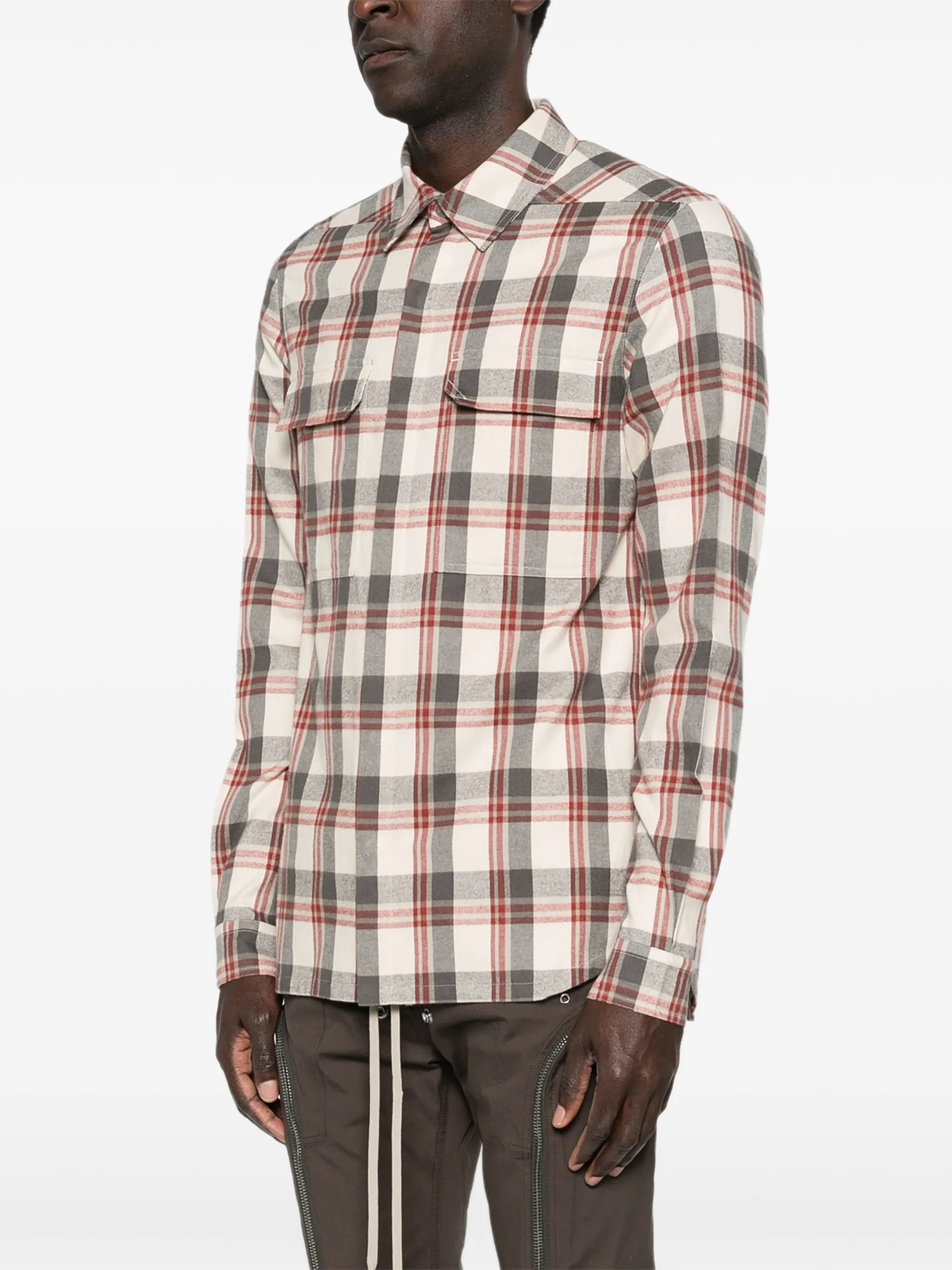 plaid flannel shirt
