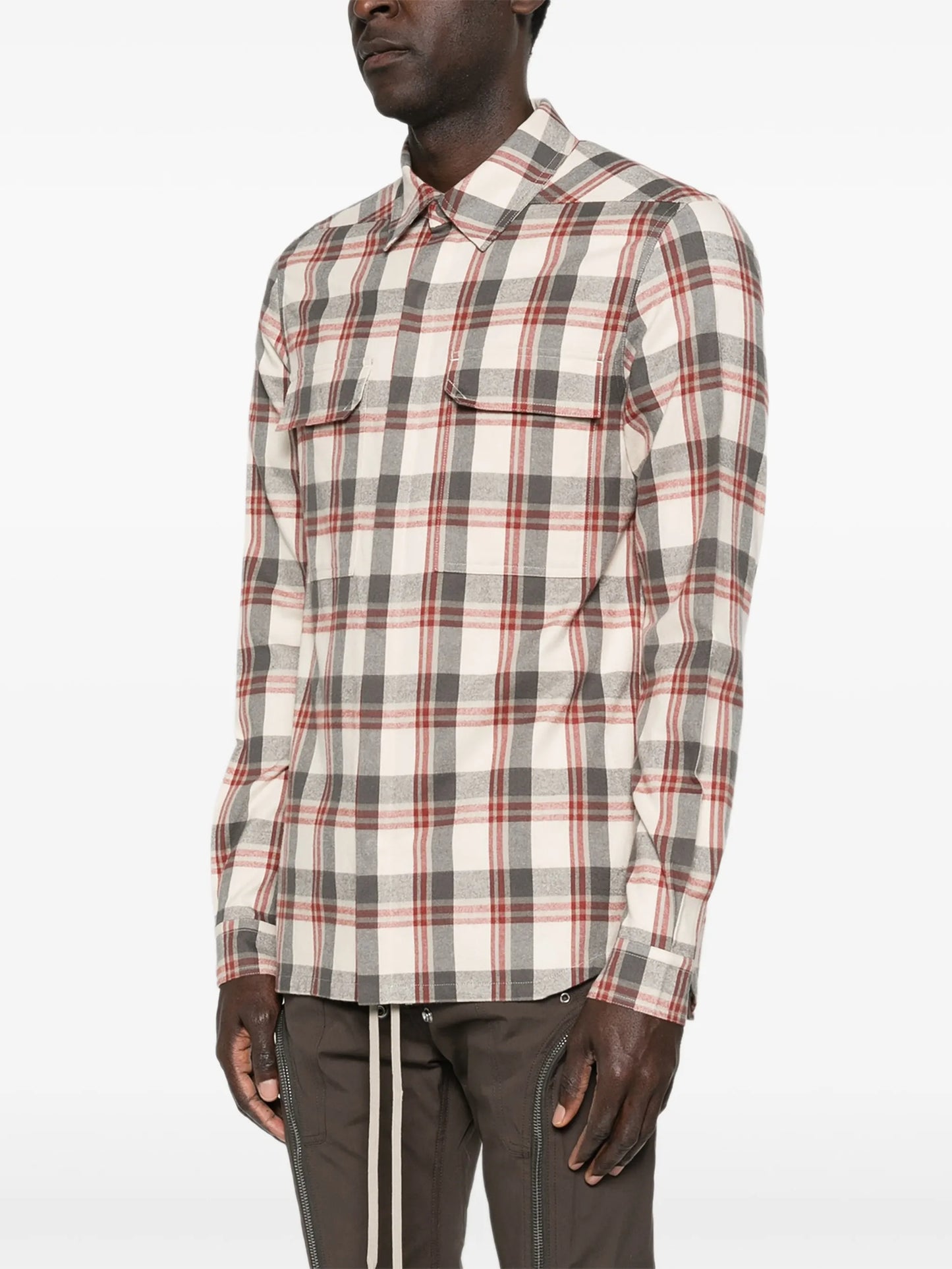 plaid flannel shirt