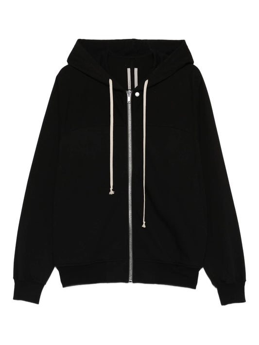 hooded zip windbreaker jacket