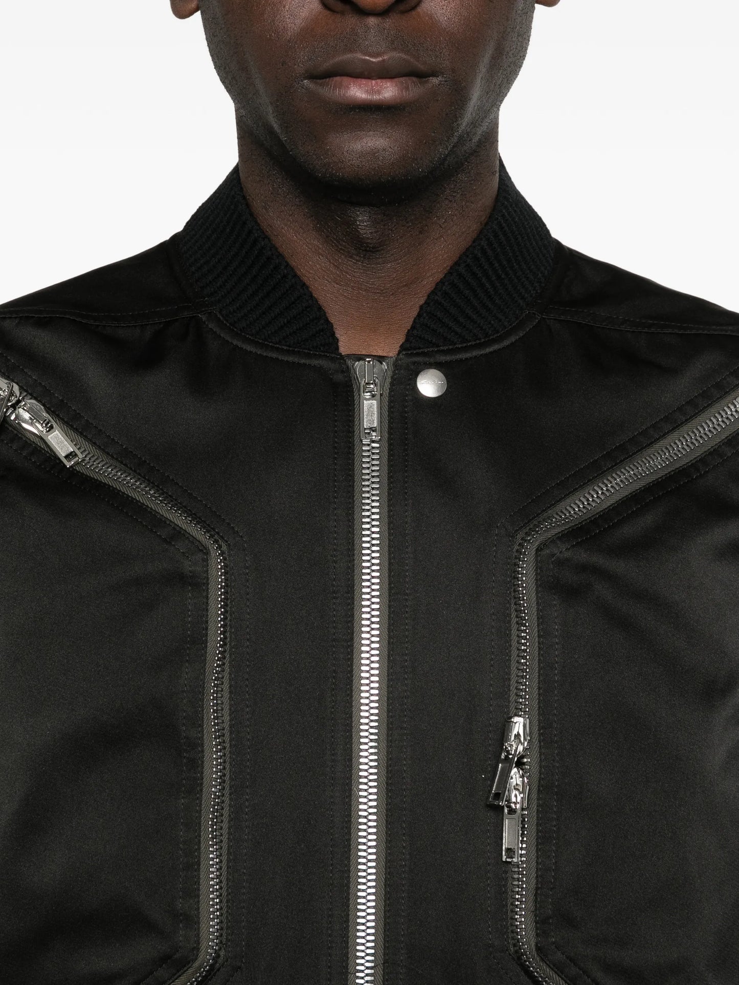 Heizer zip-detail jacket