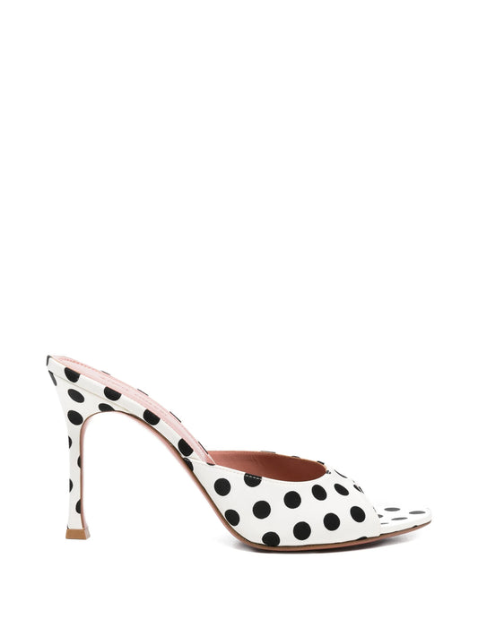 Alexa polka-dot sandals