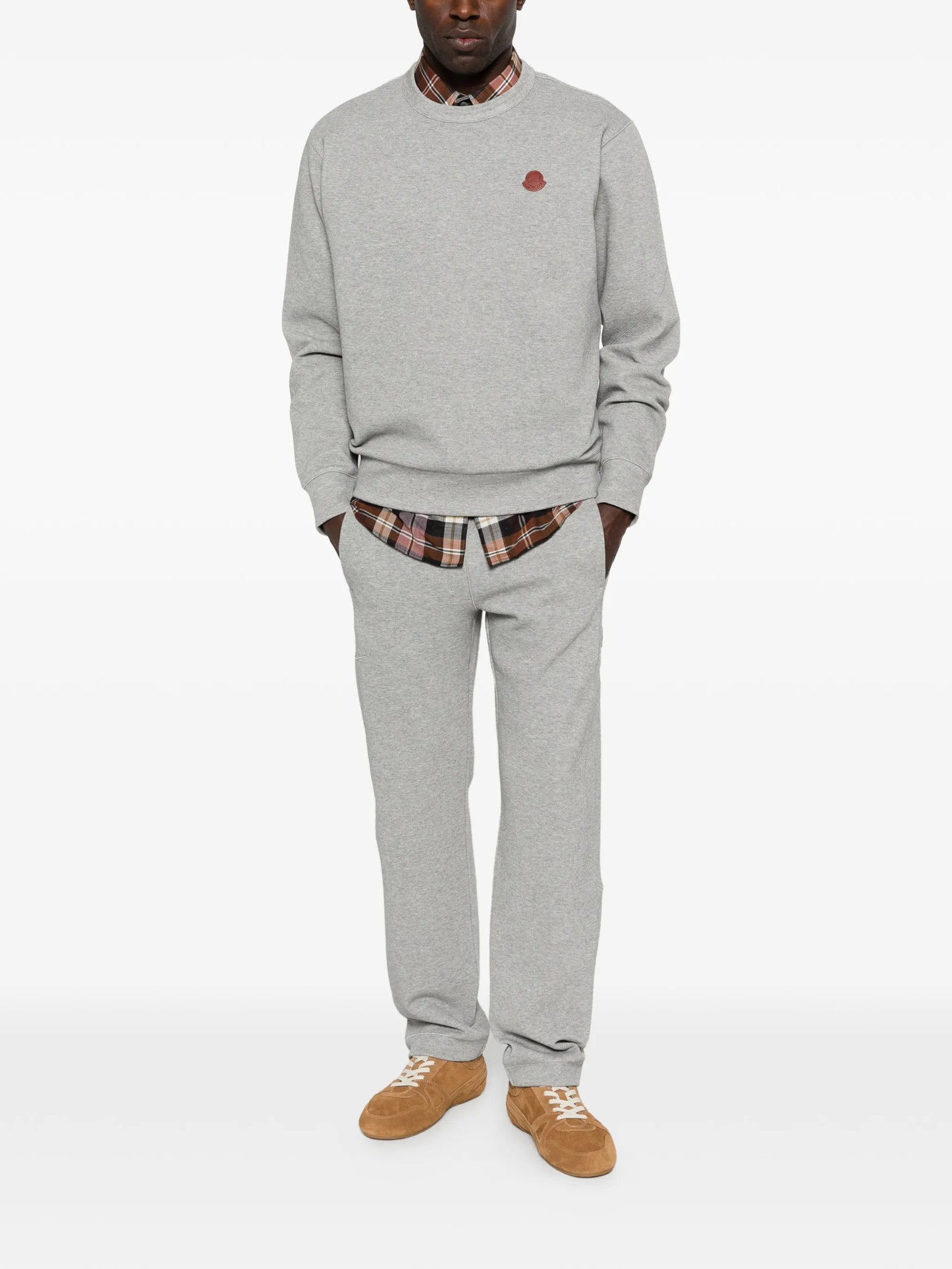 logo patch sweatshirt