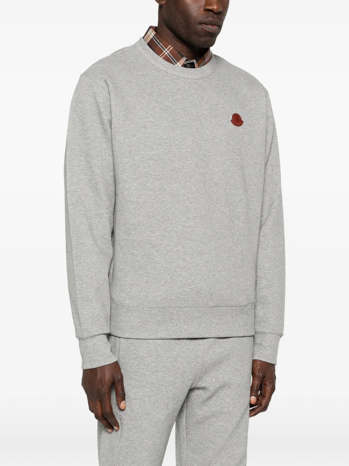 logo patch sweatshirt