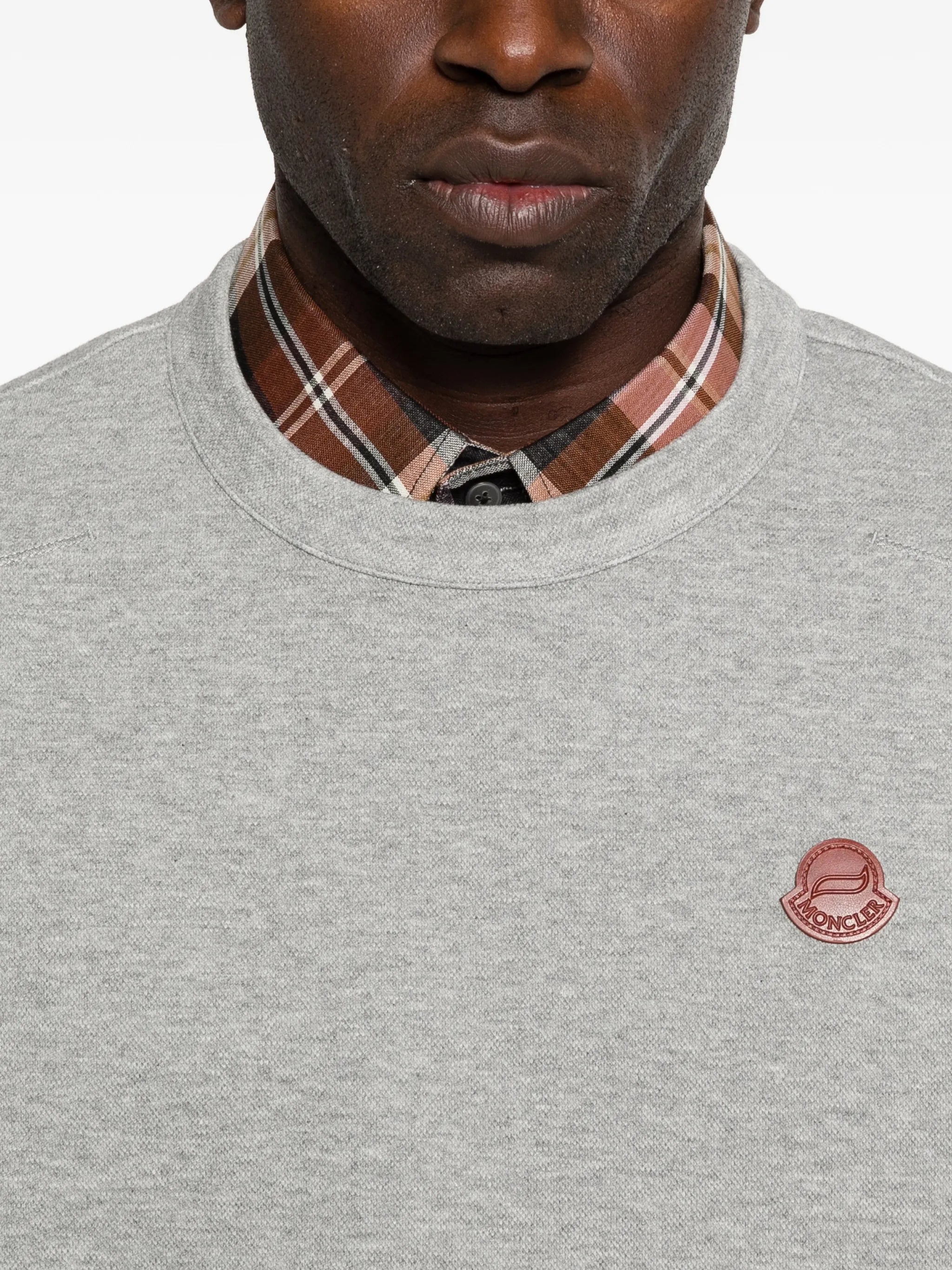 logo patch sweatshirt