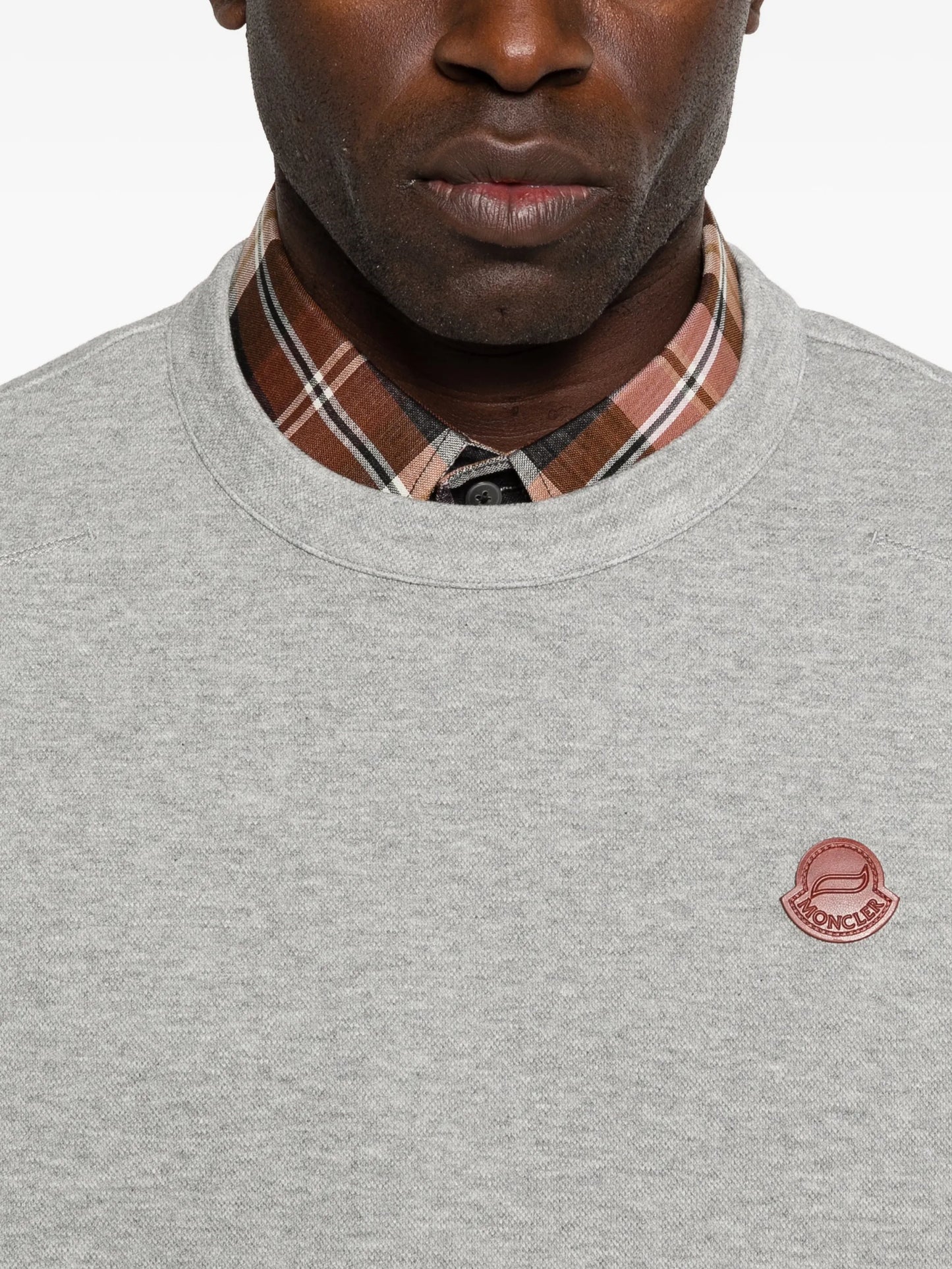 logo patch sweatshirt