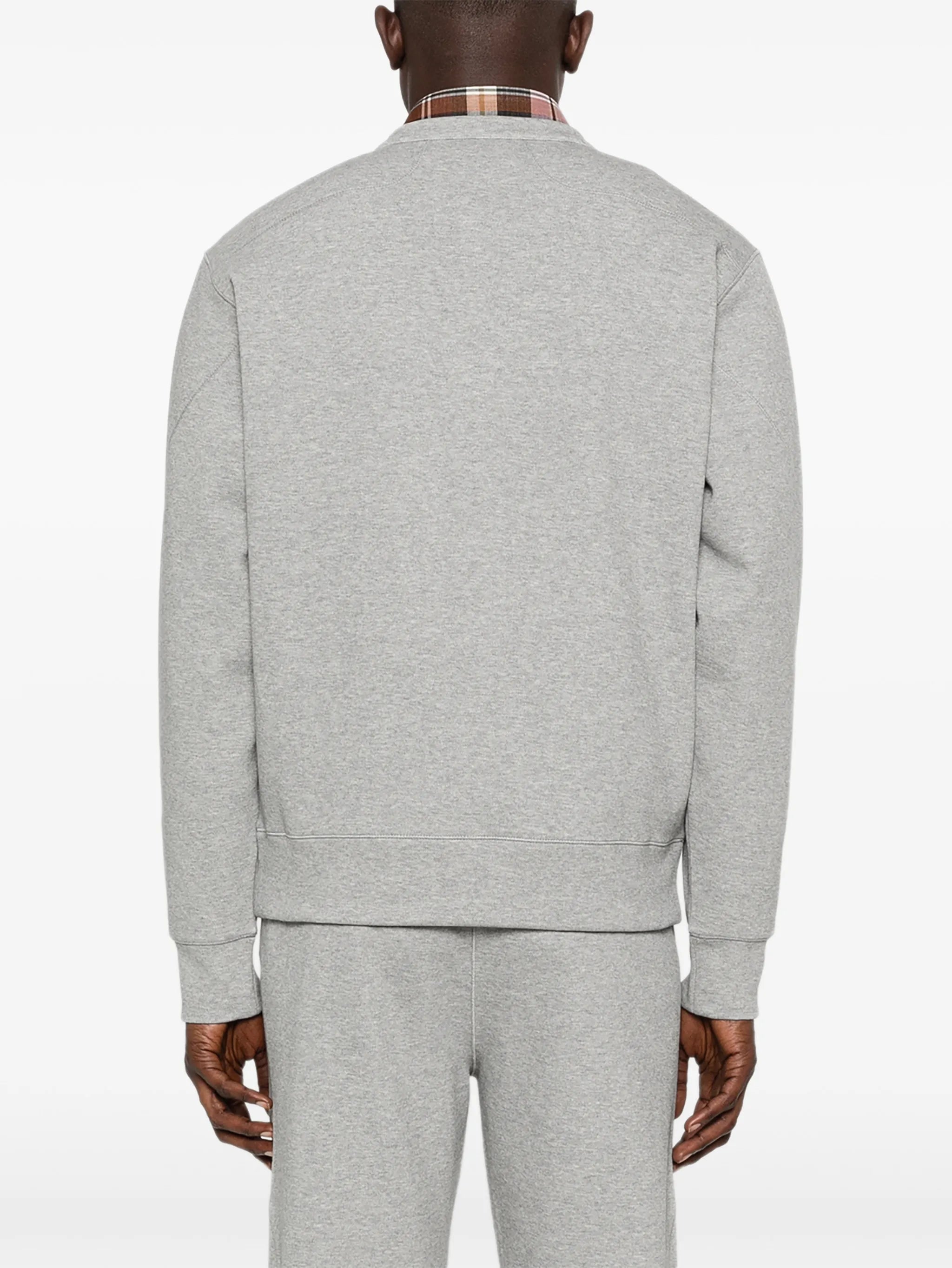 logo patch sweatshirt