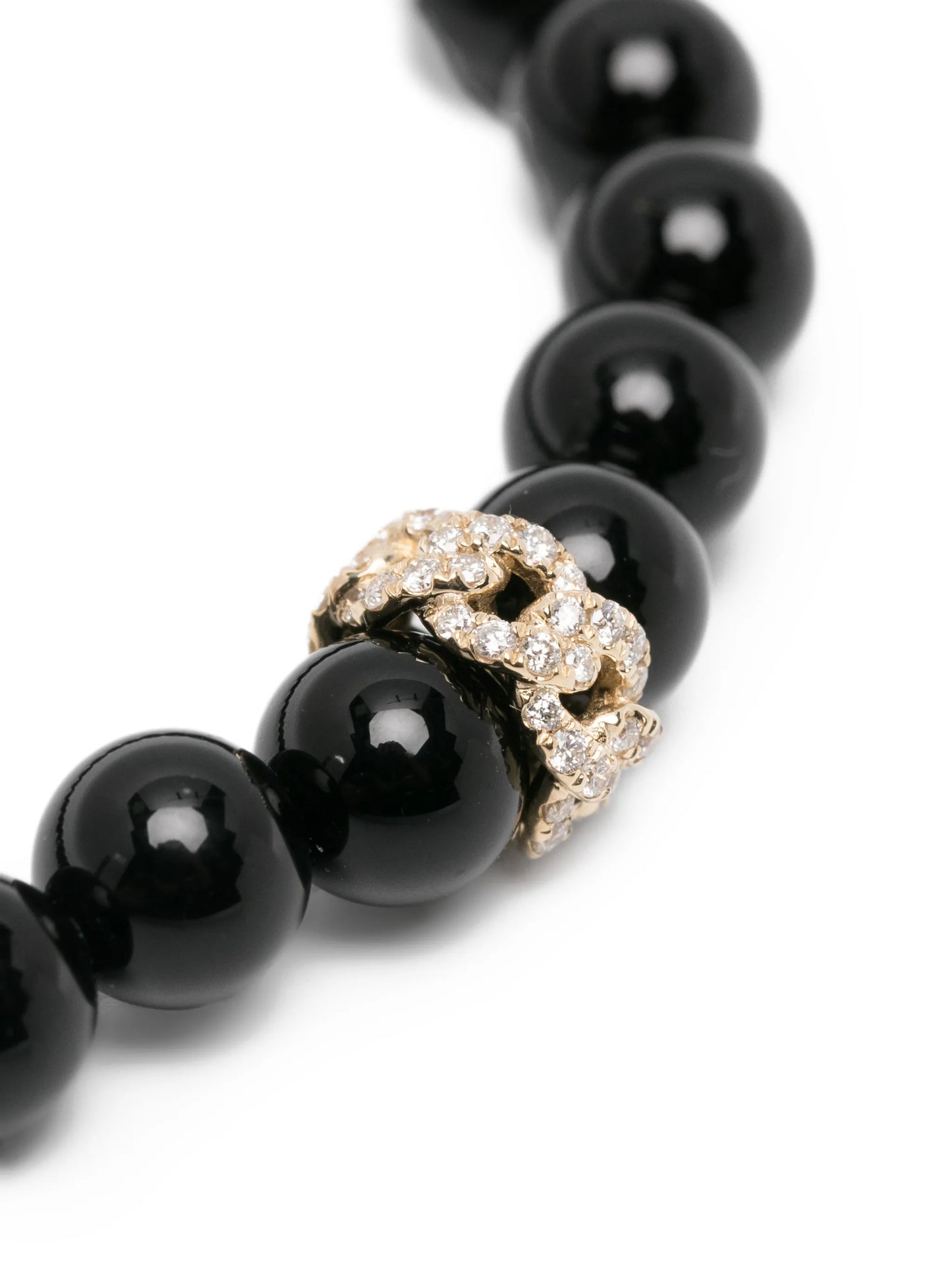 diamond and onyx bracelet