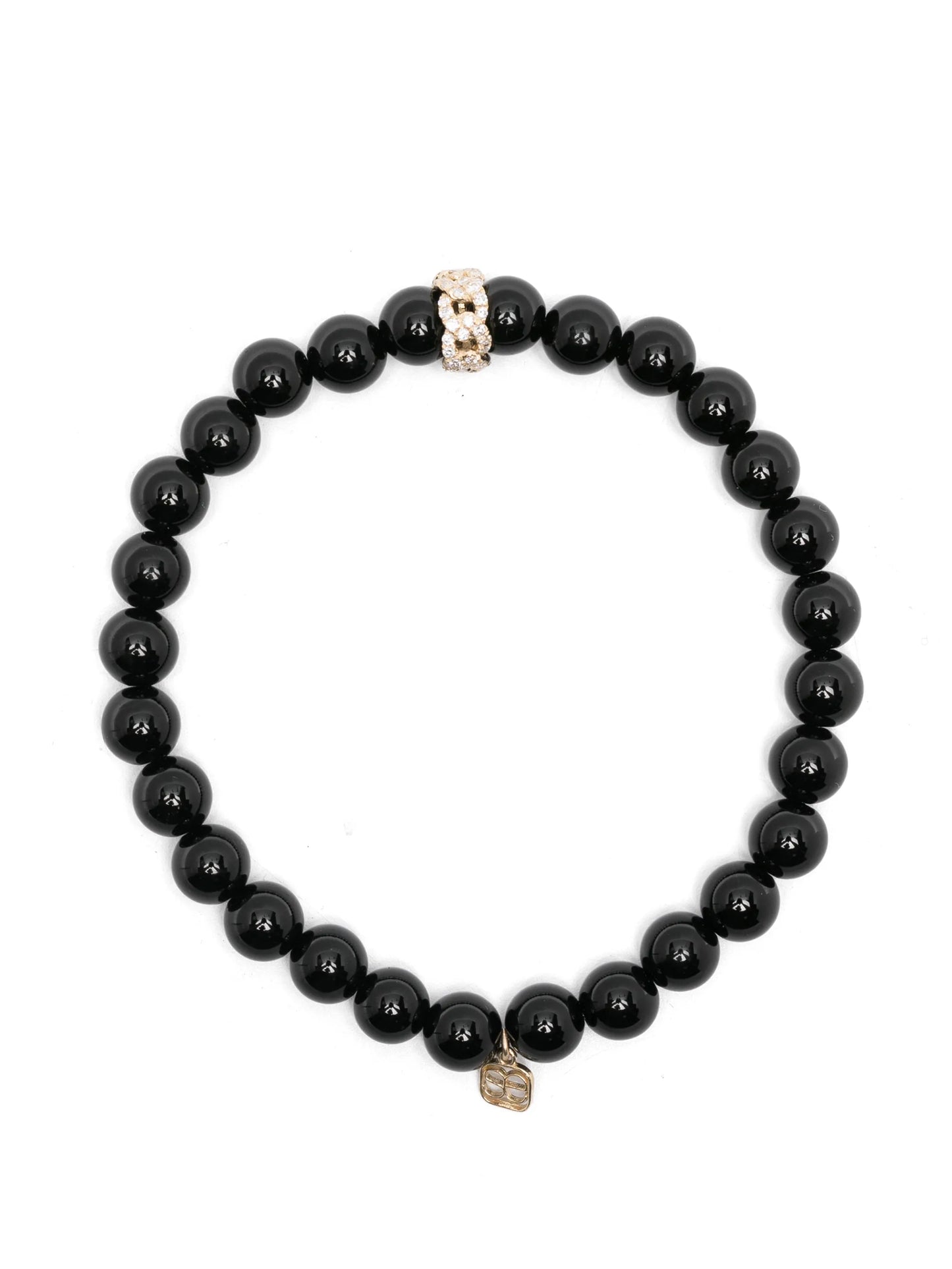 diamond and onyx bracelet