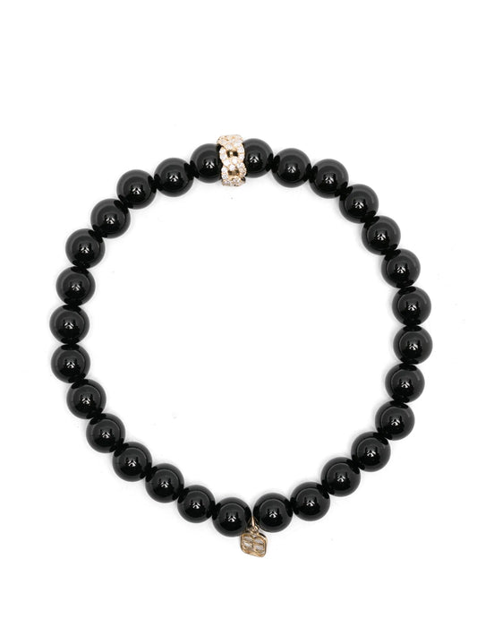 diamond and onyx bracelet