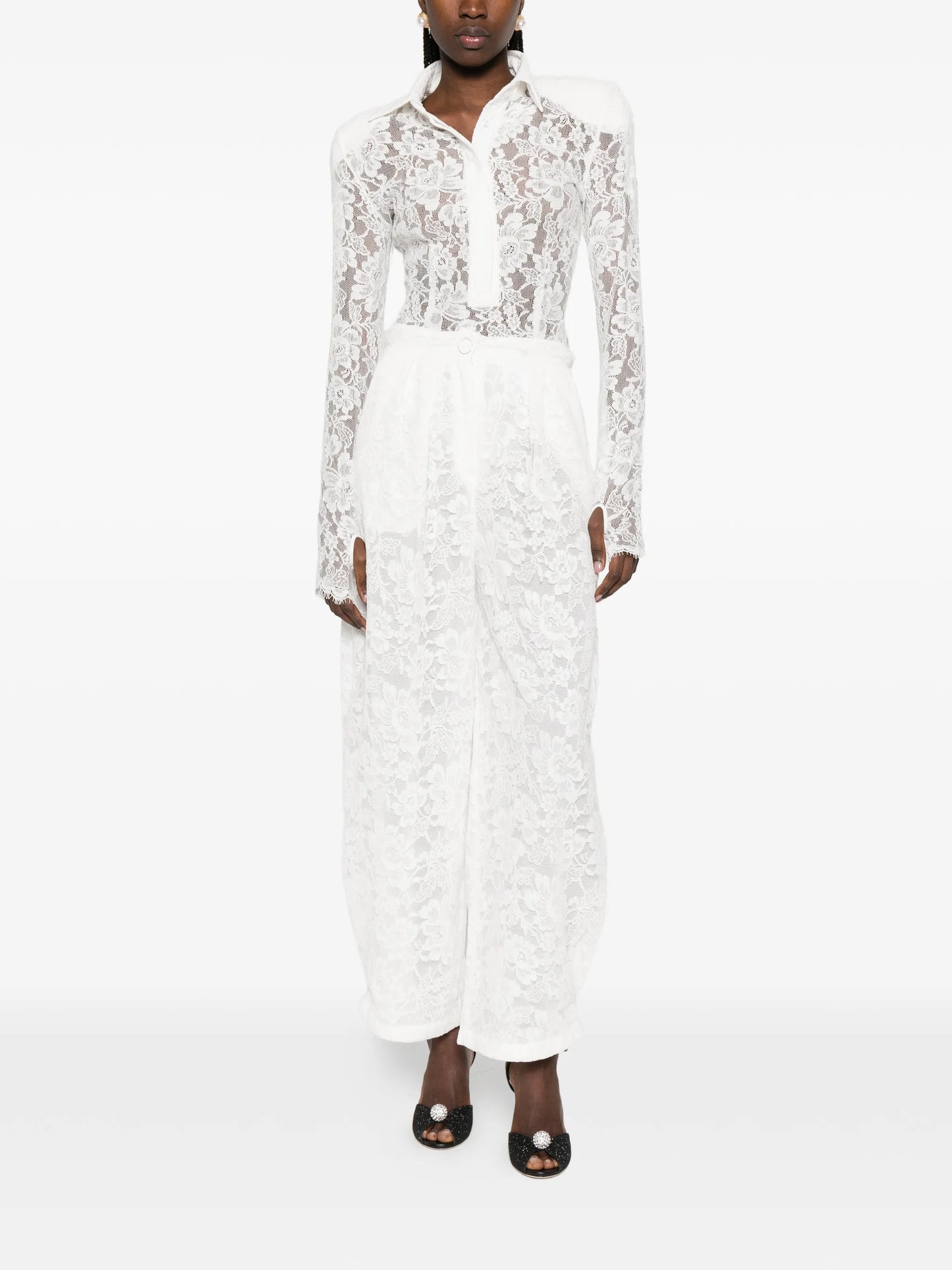 lace long-sleeve bodie