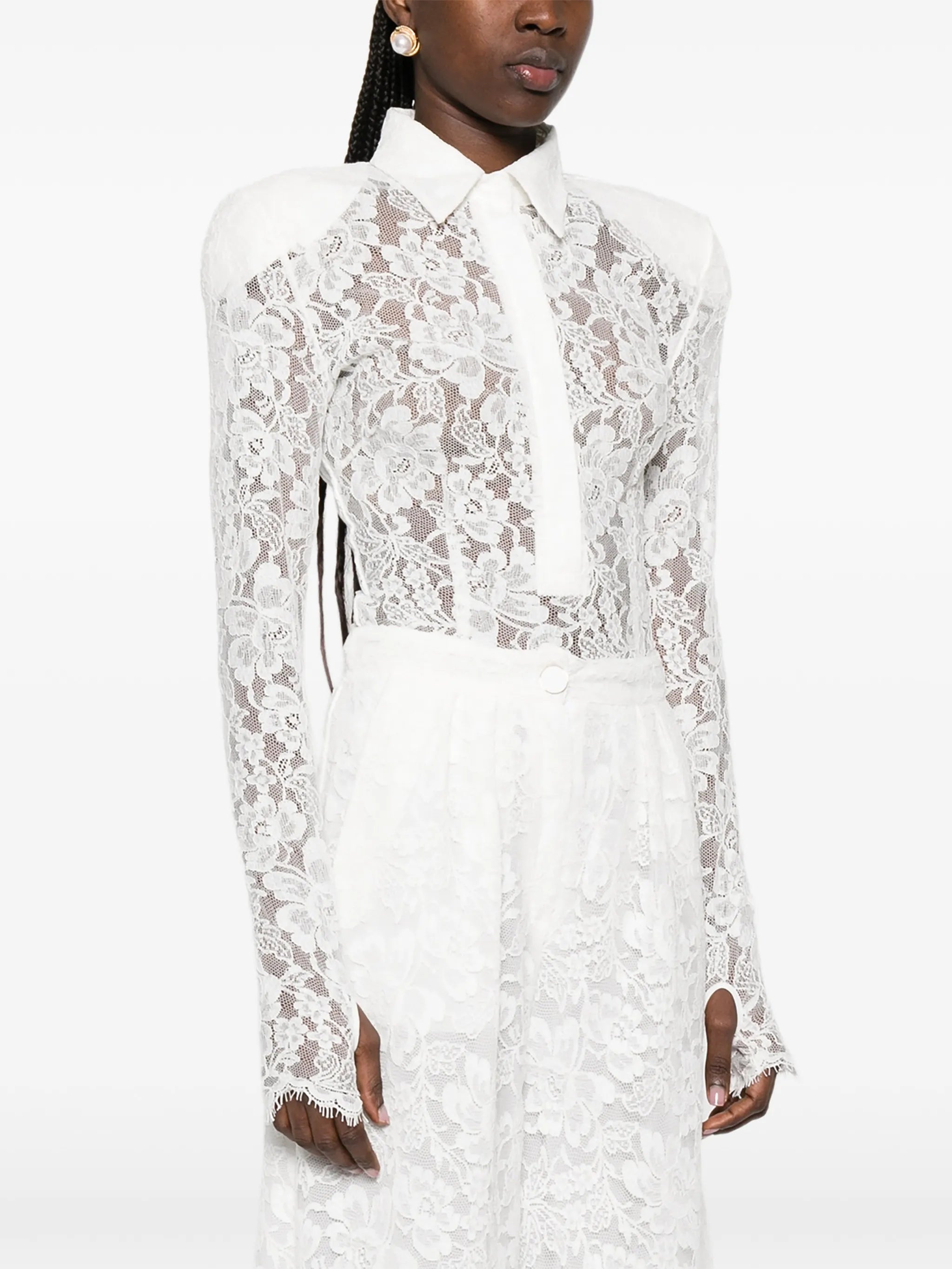 lace long-sleeve bodie