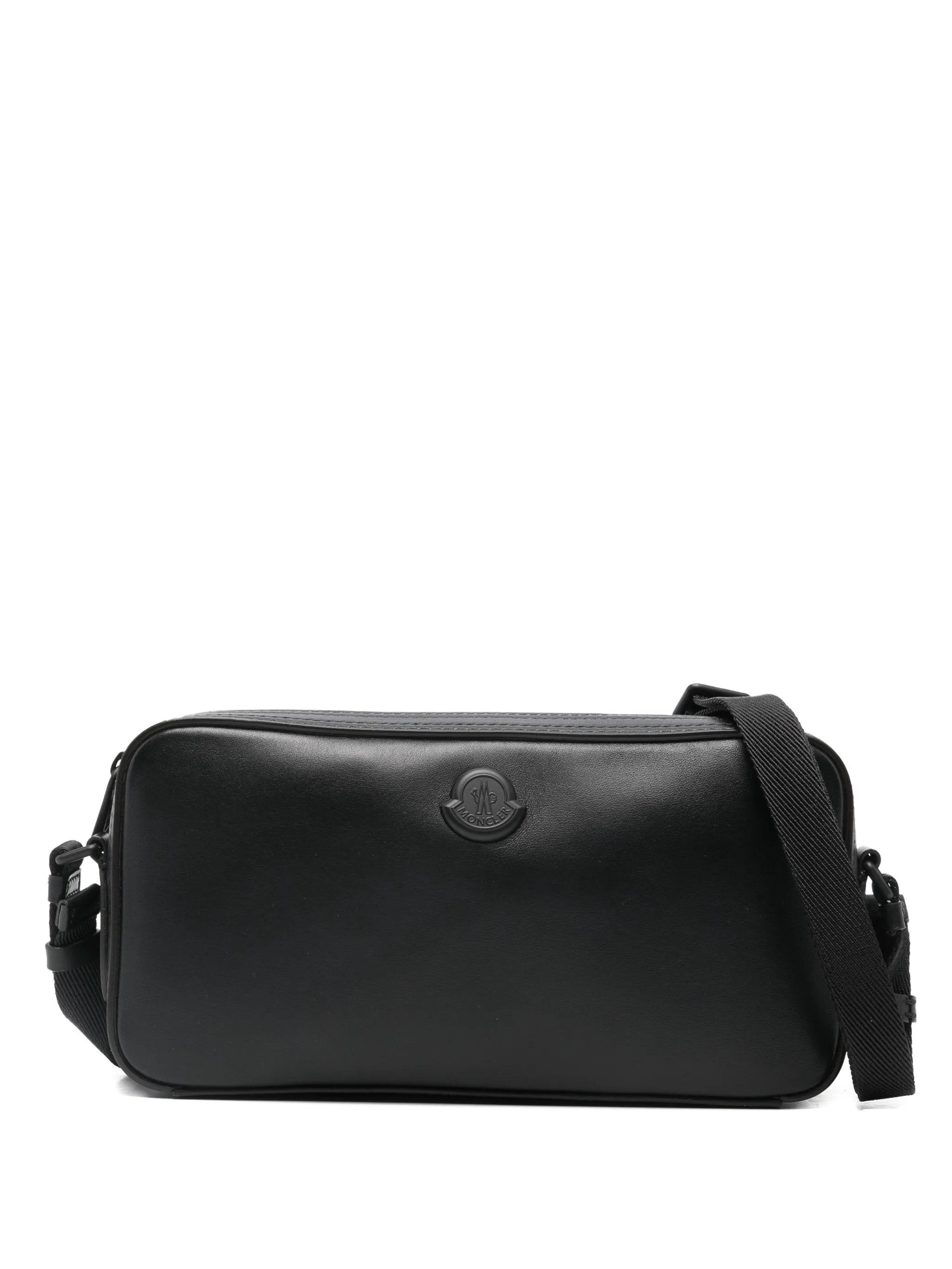 Carlo leather messenger bag