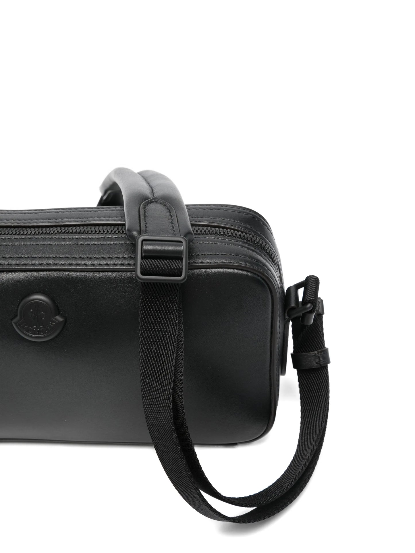 Carlo leather messenger bag