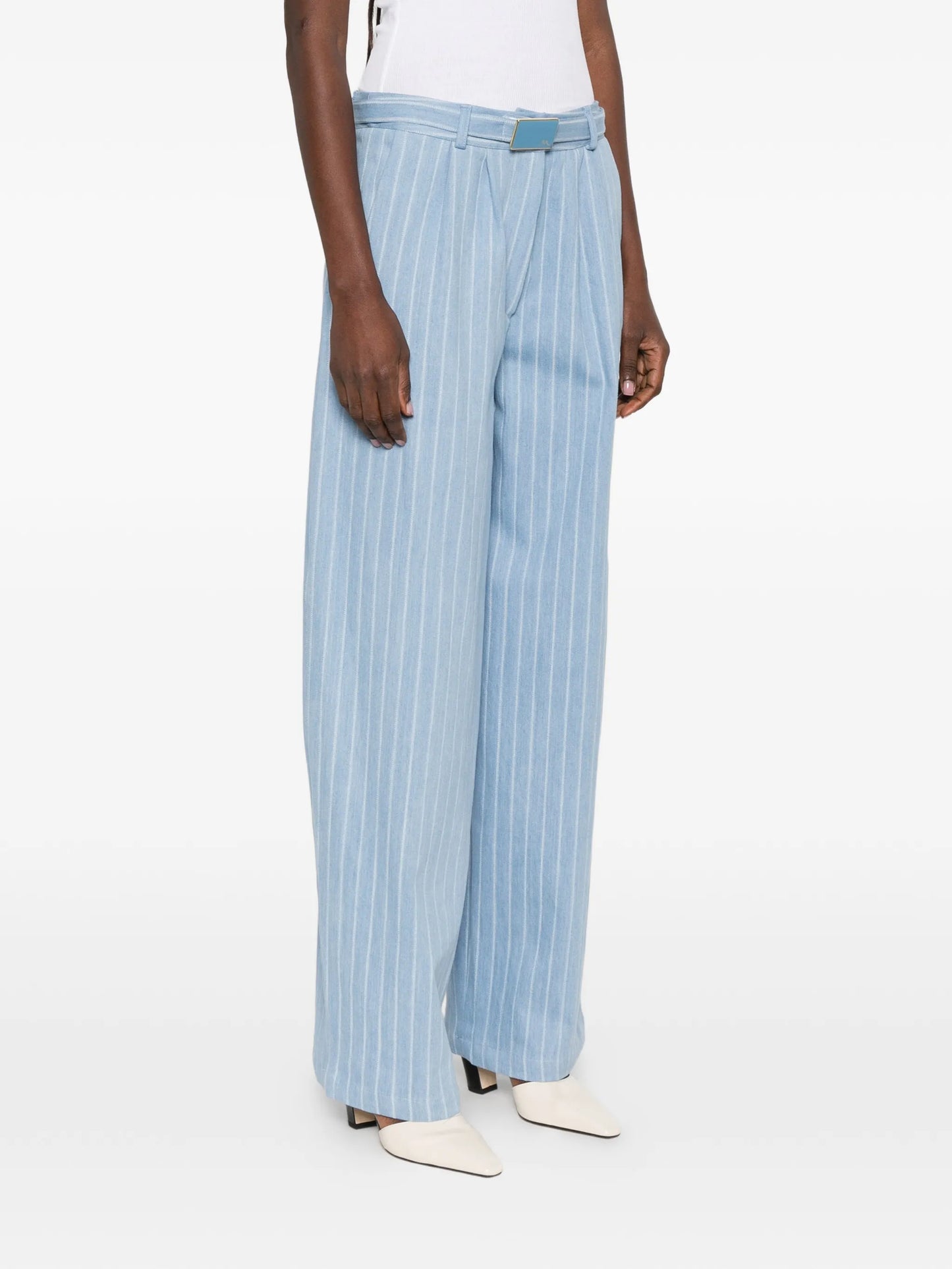 wide-leg jeans