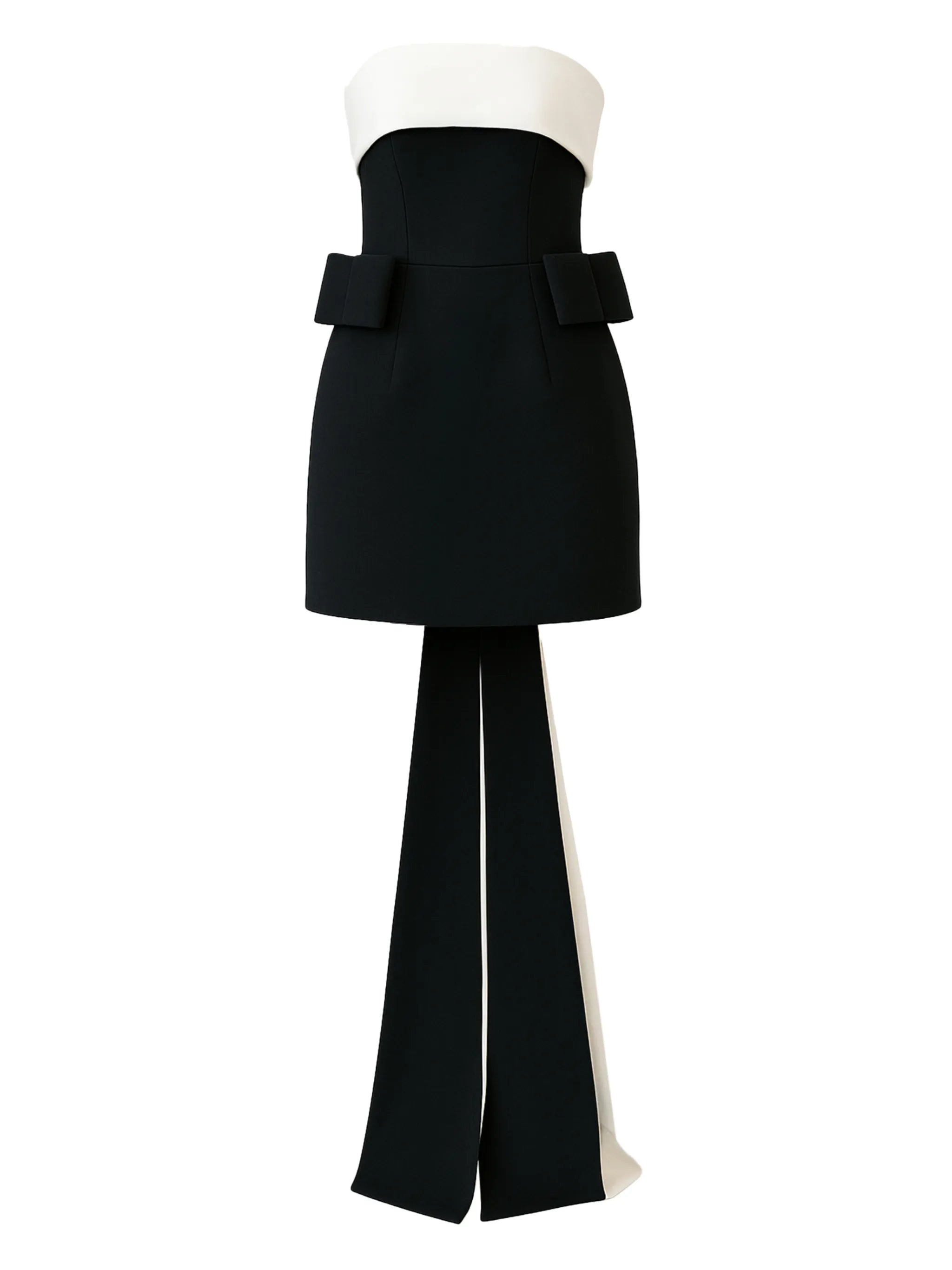 Lalani bow-detail mini dress