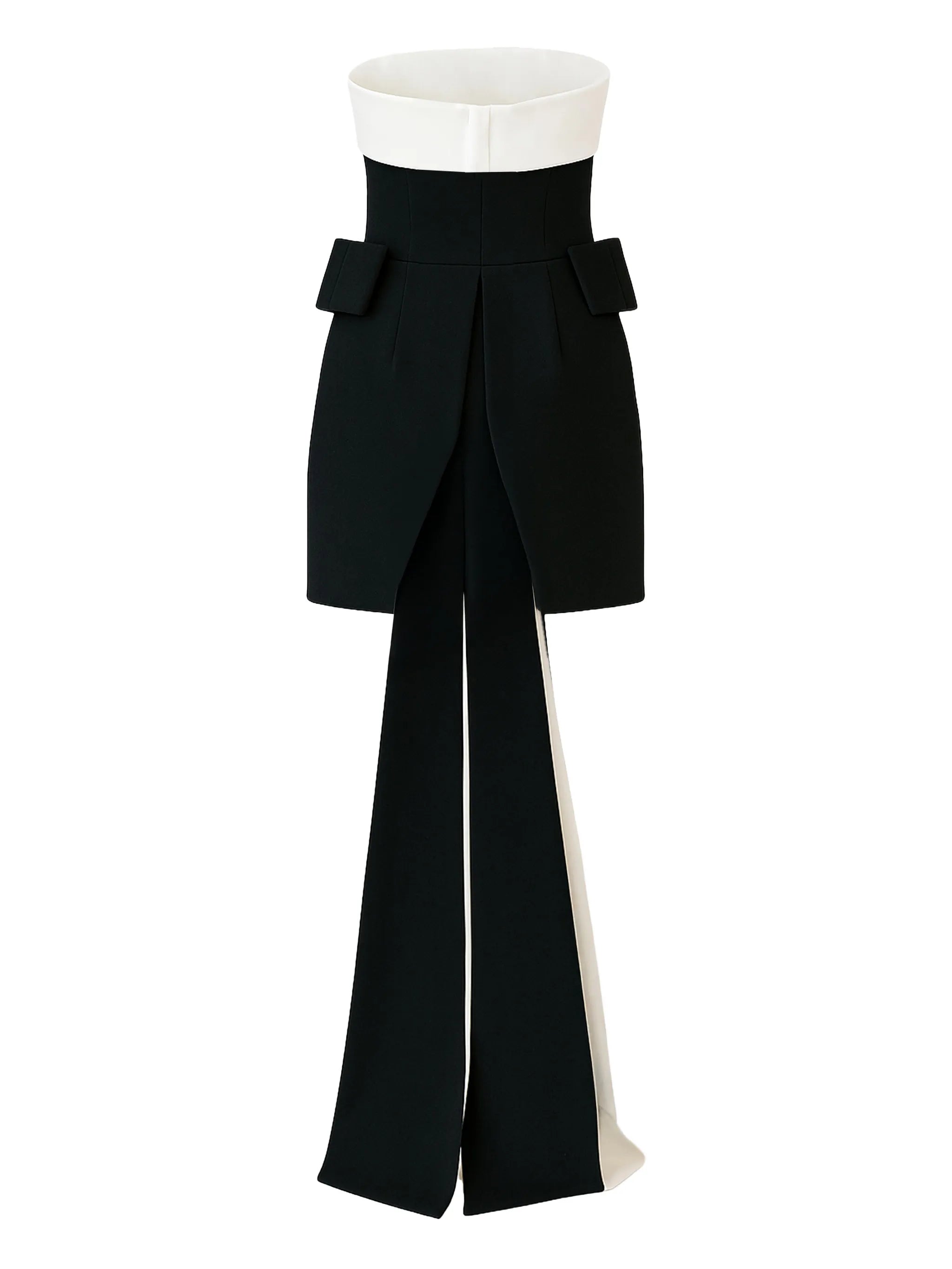 Lalani bow-detail mini dress