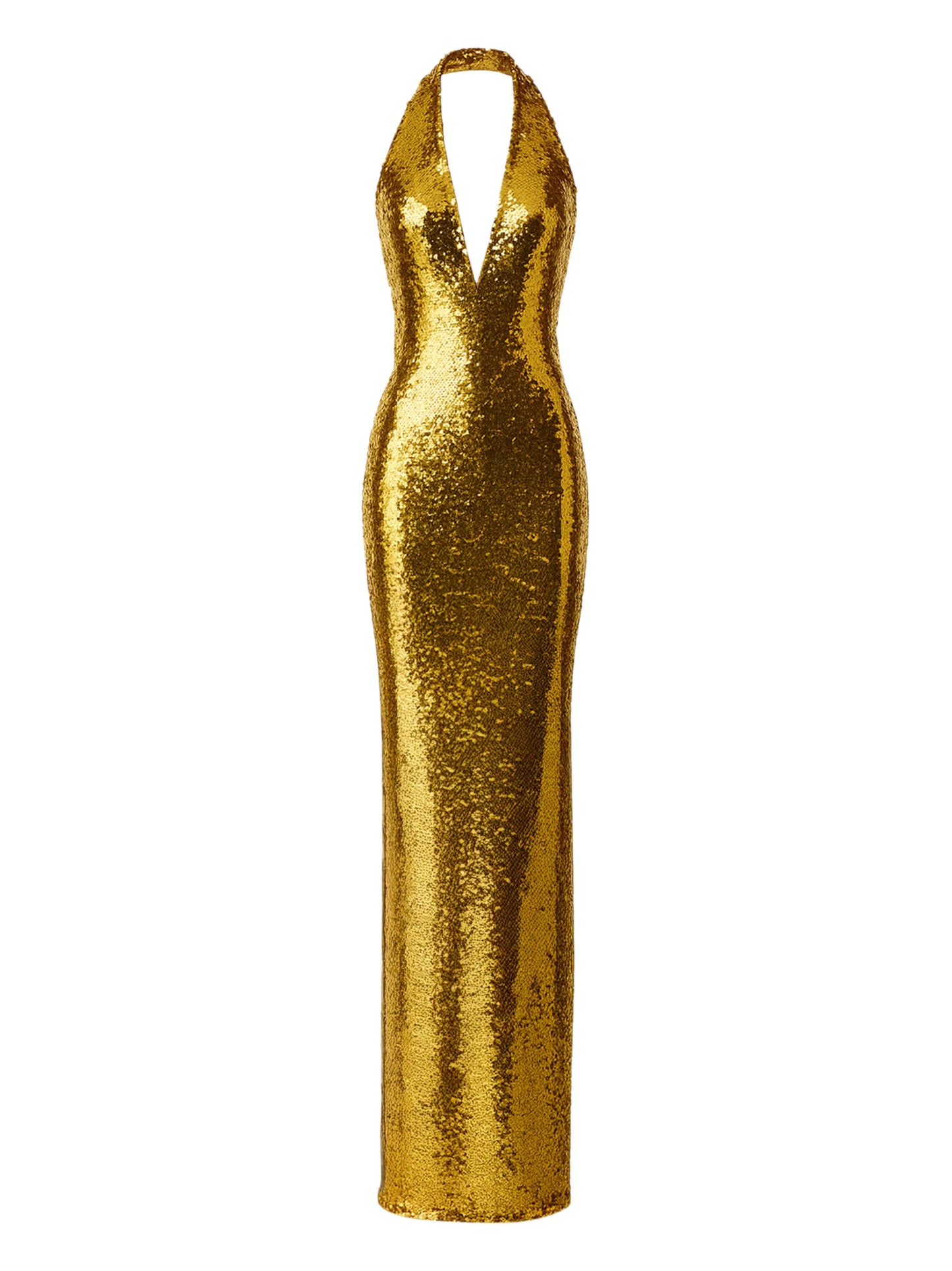 Olympia sequin-embellishment maxi dress