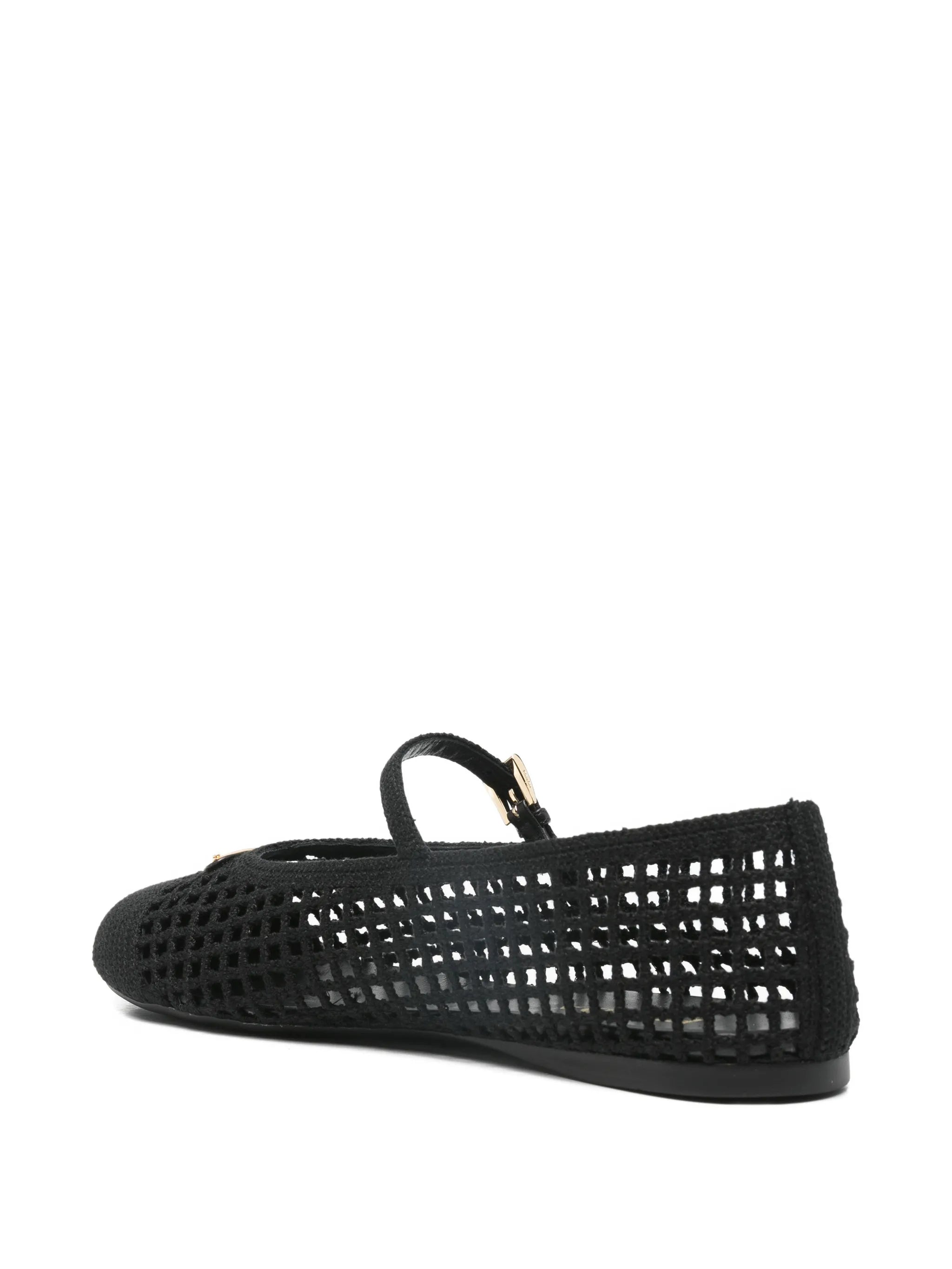 openwork ballet flats