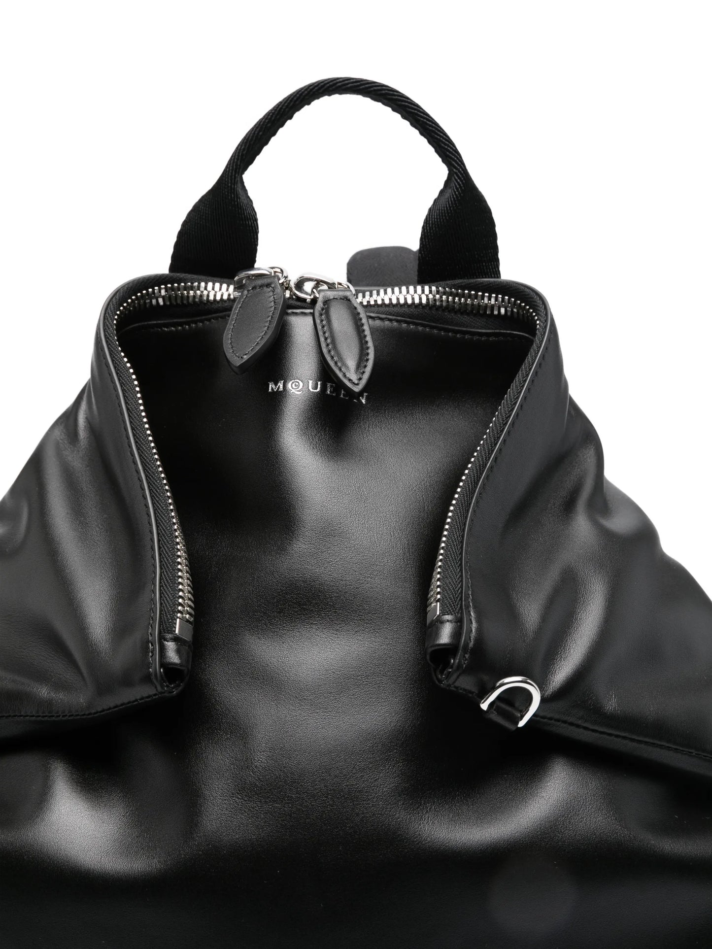 Manta leather backpack