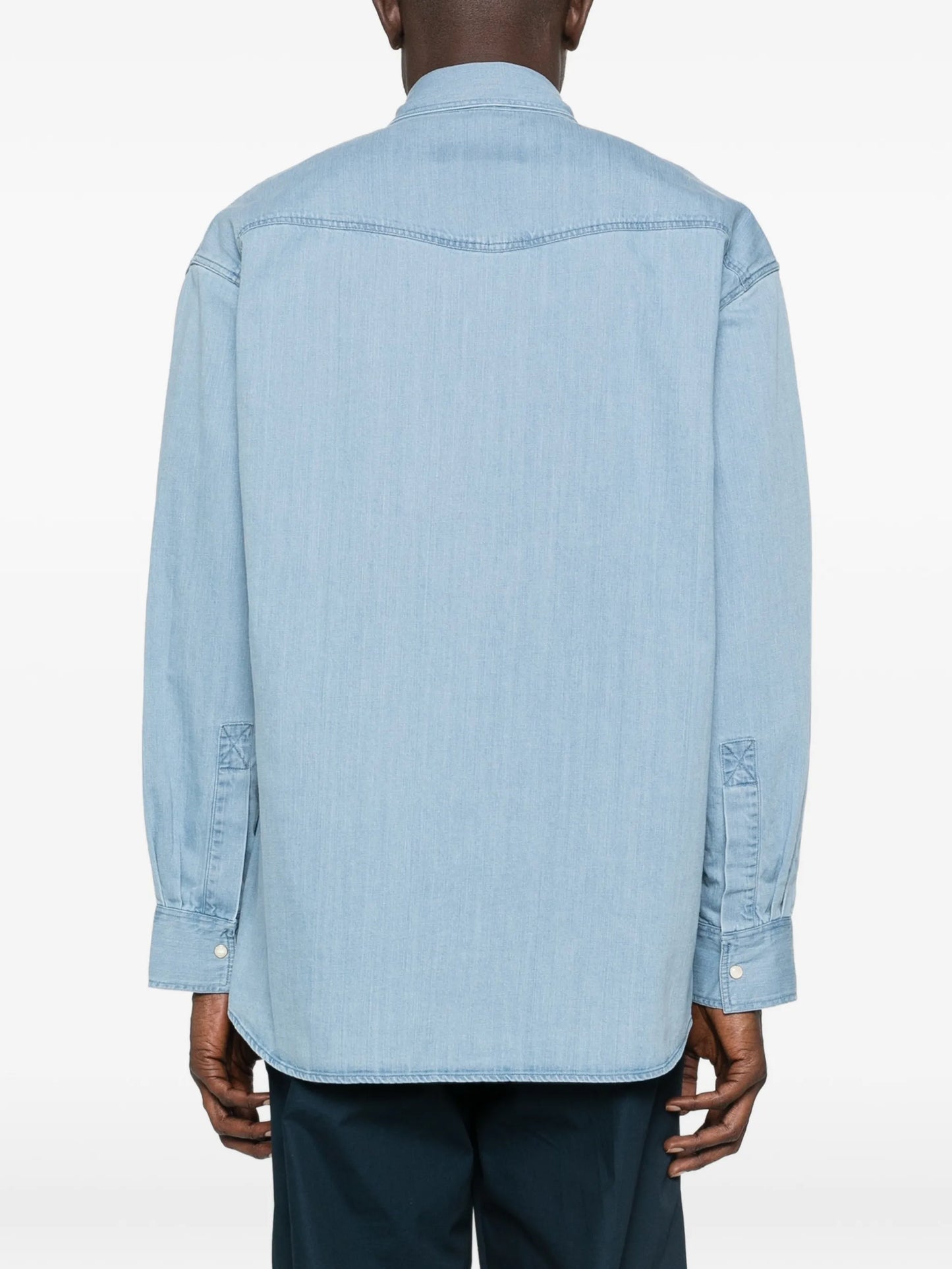 flap-pocket shirt