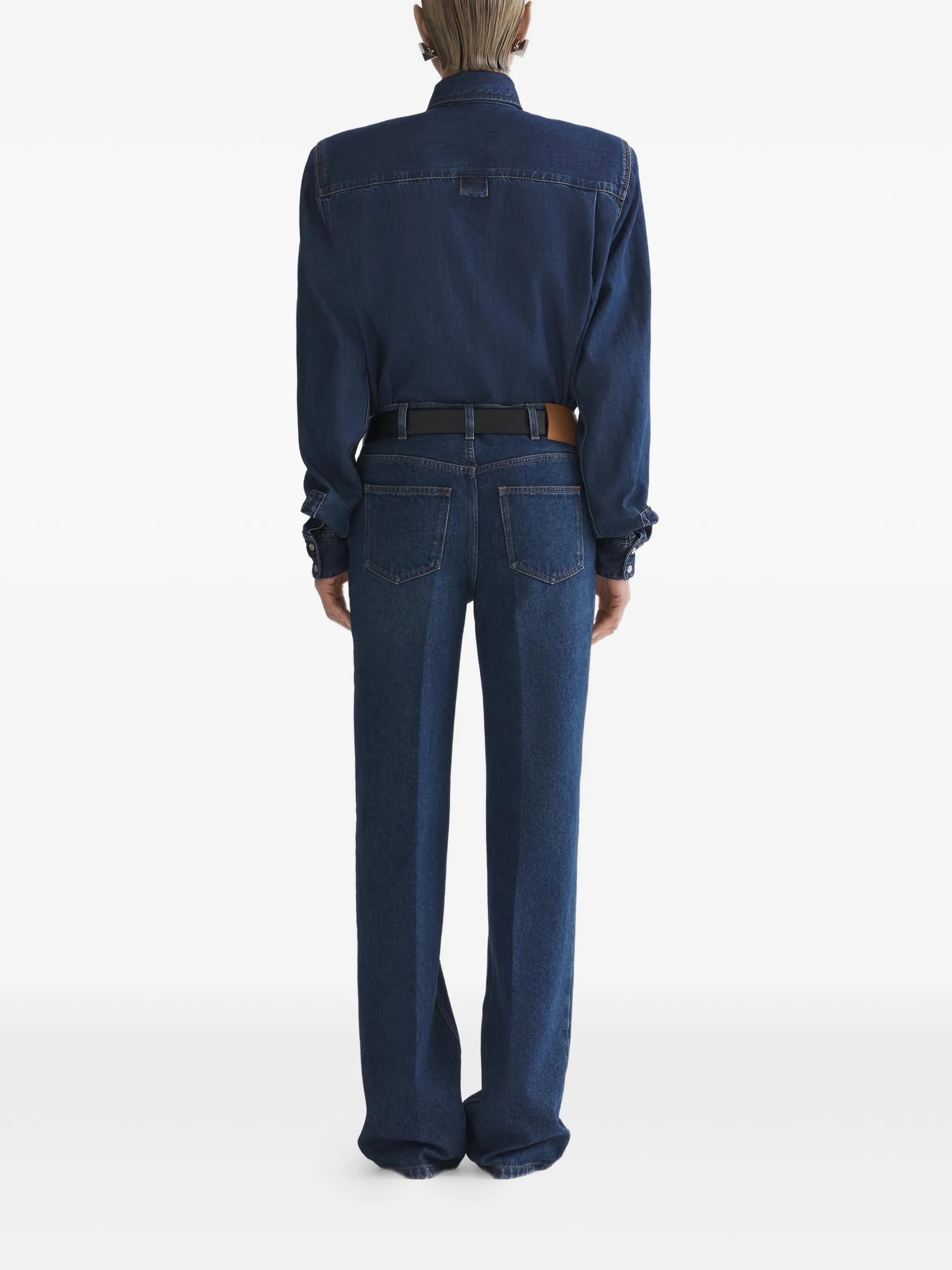 buttoned pocket shirt