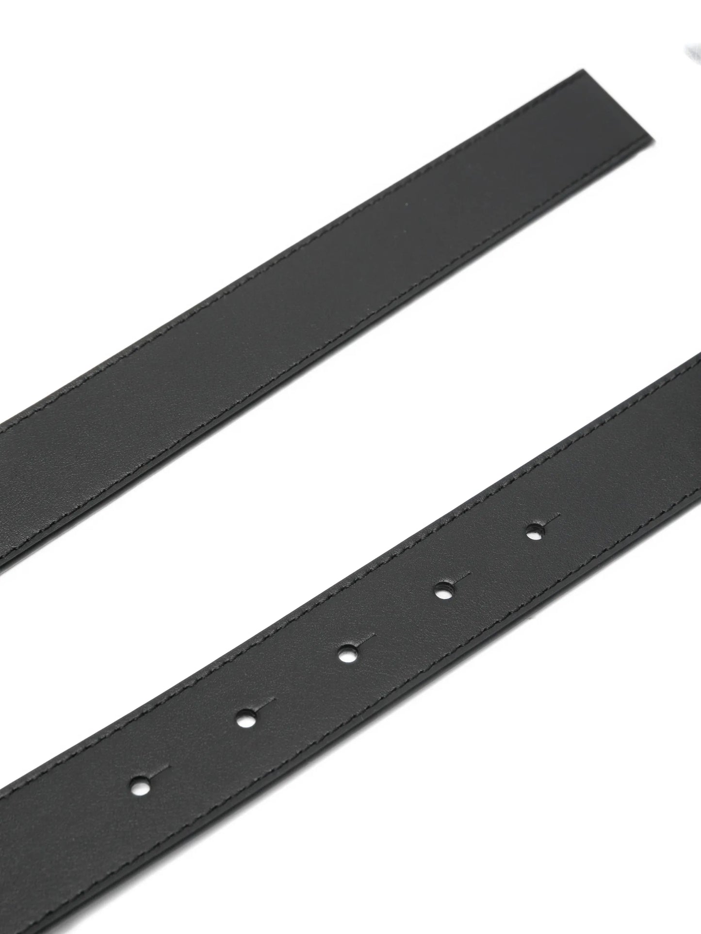 Calisson oval-buckle belt