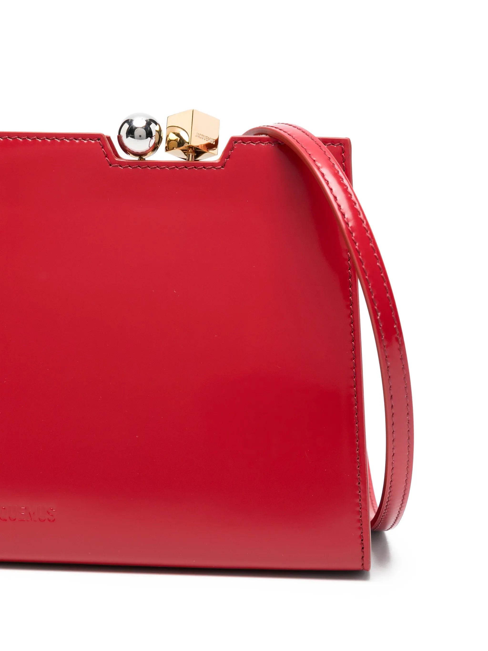 Le Salon logo-embossed shoulder bag