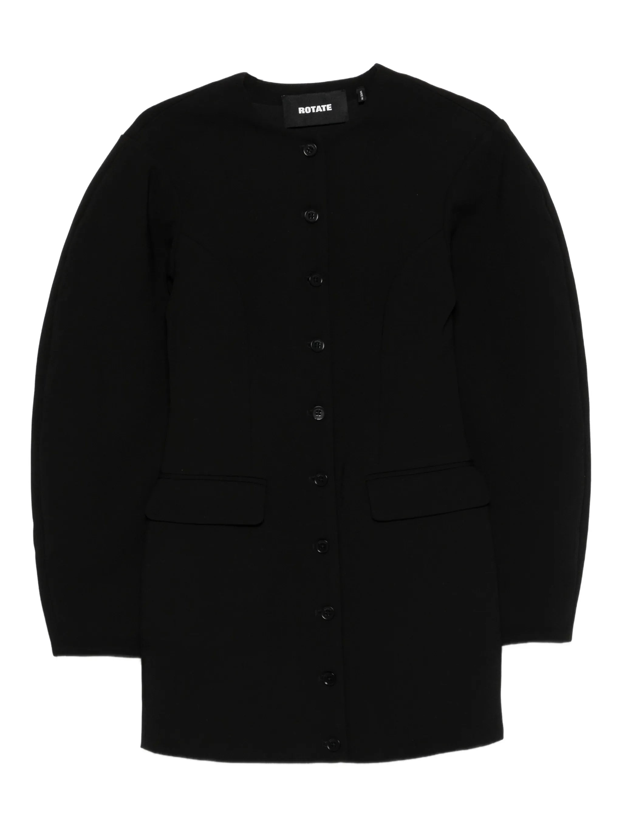 tailored-design mini dress