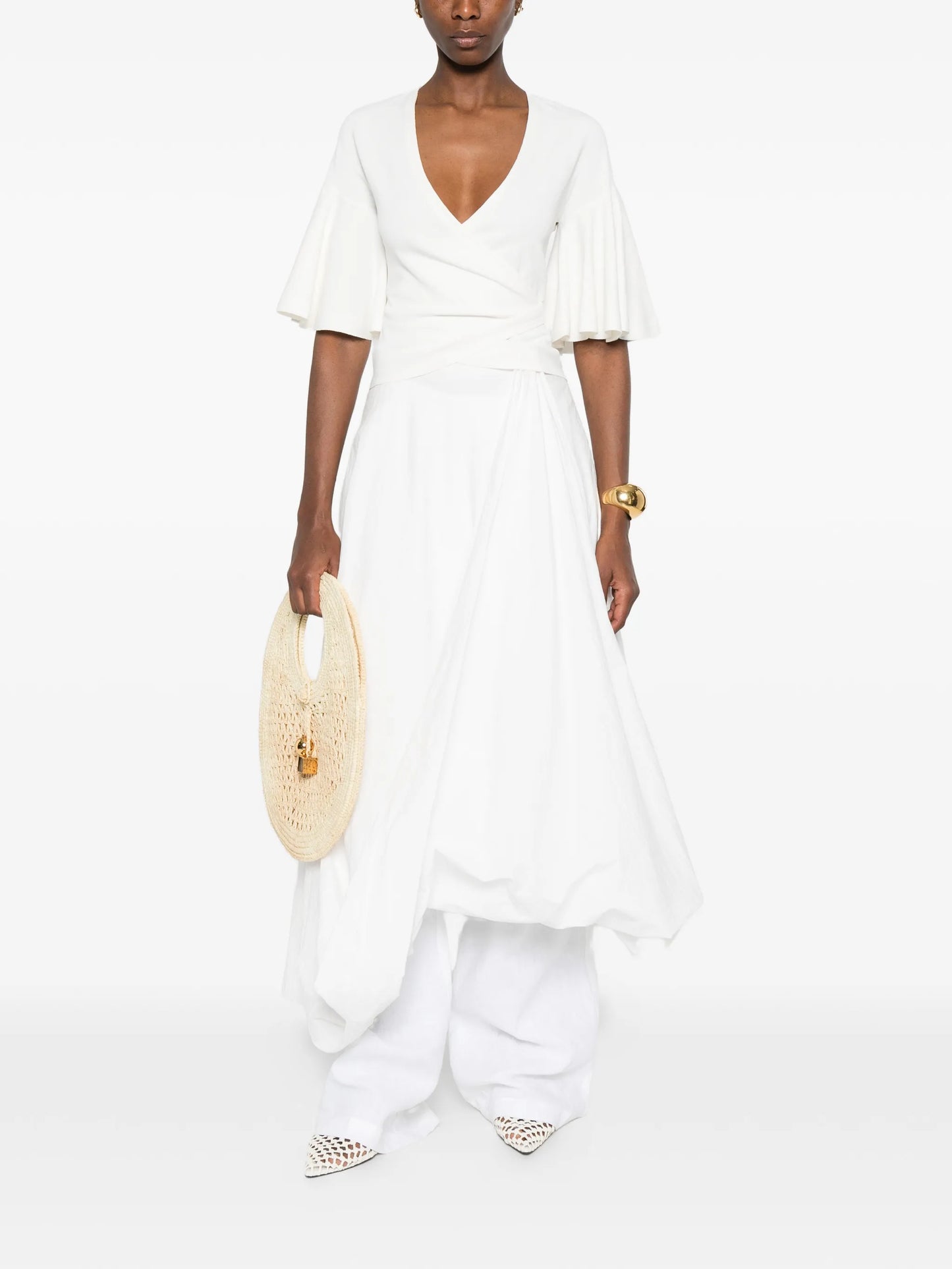 The Paysan ruffled top