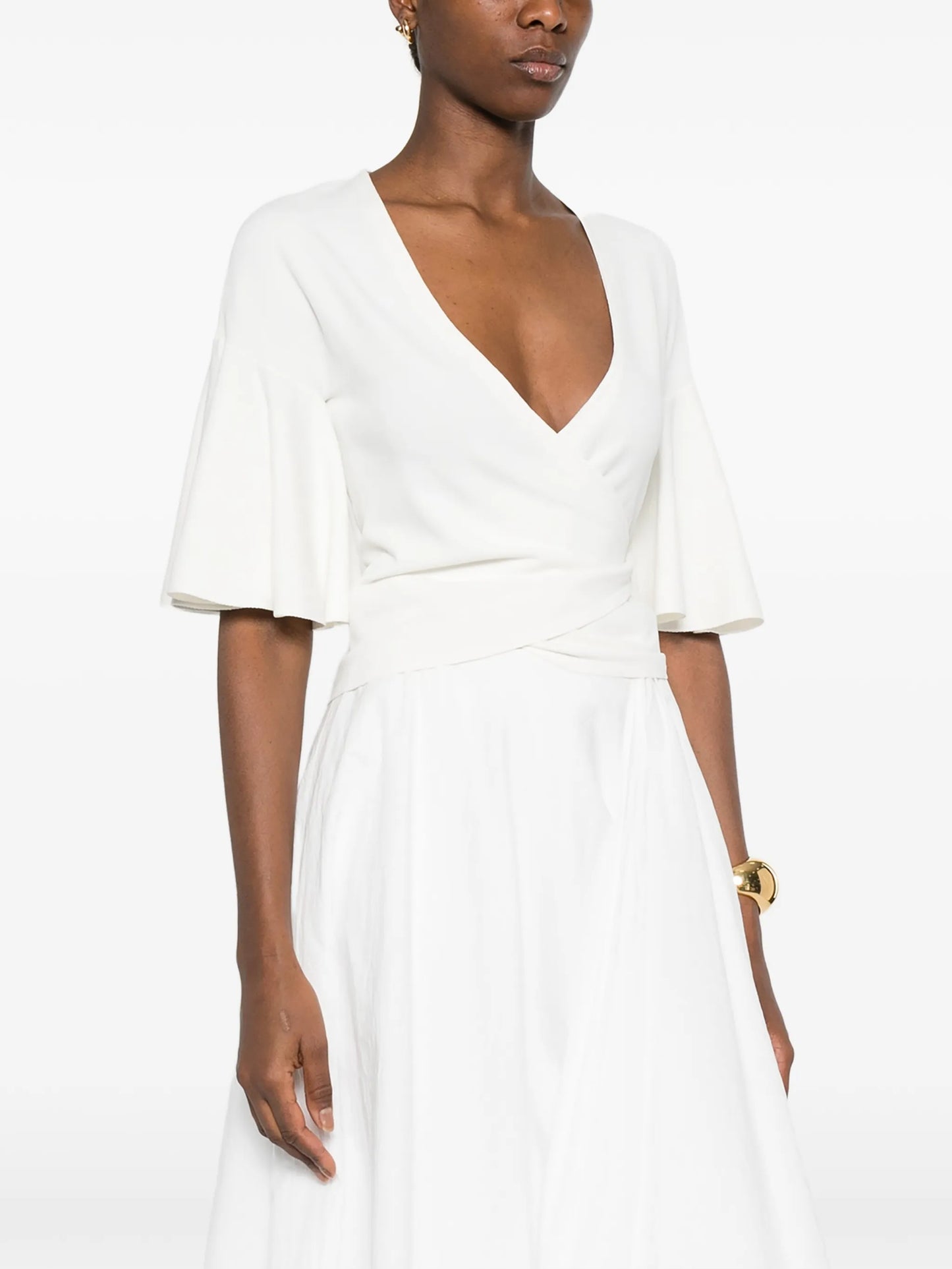 The Paysan ruffled top