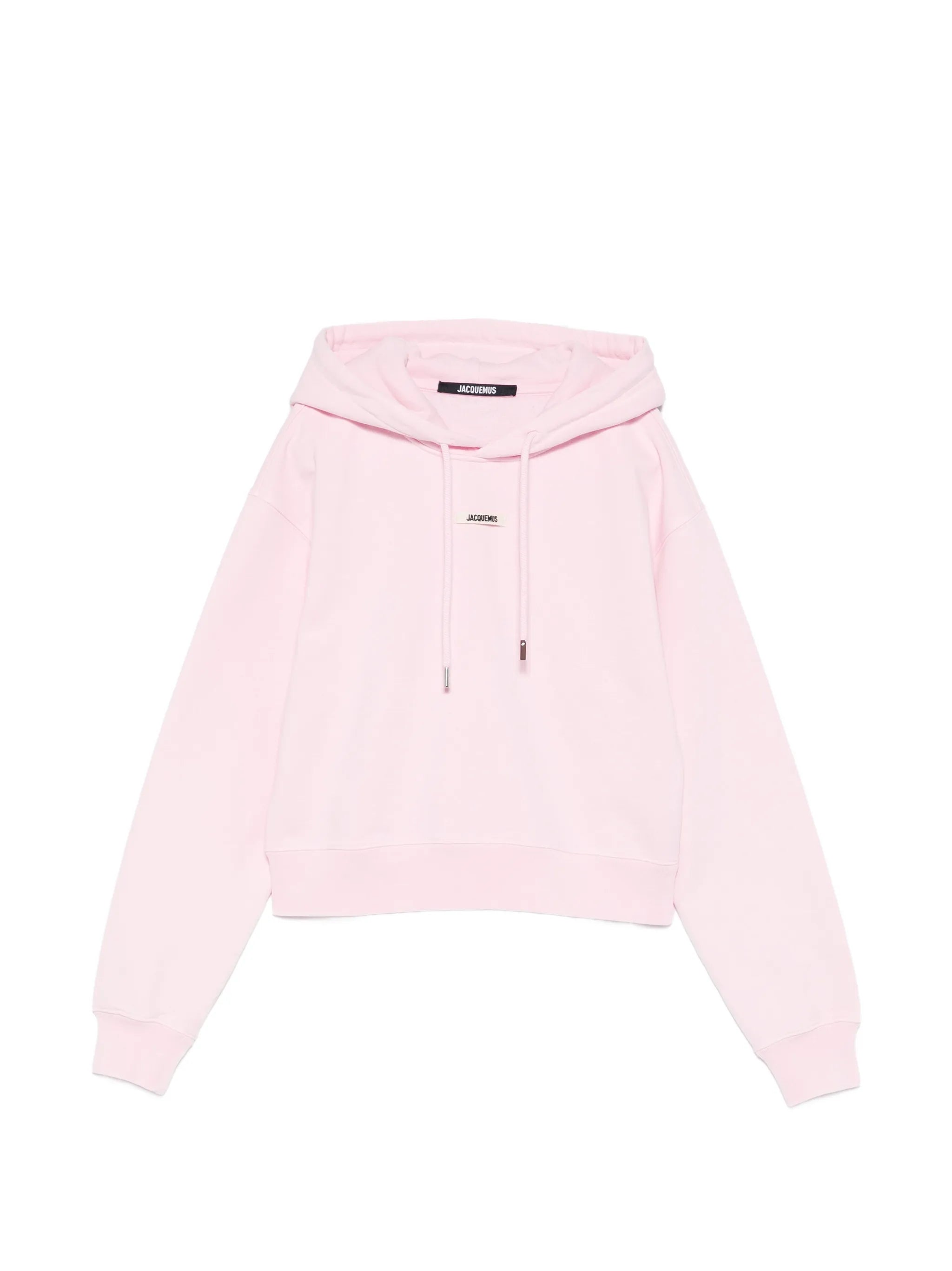 drawstring logo-patch hoodie