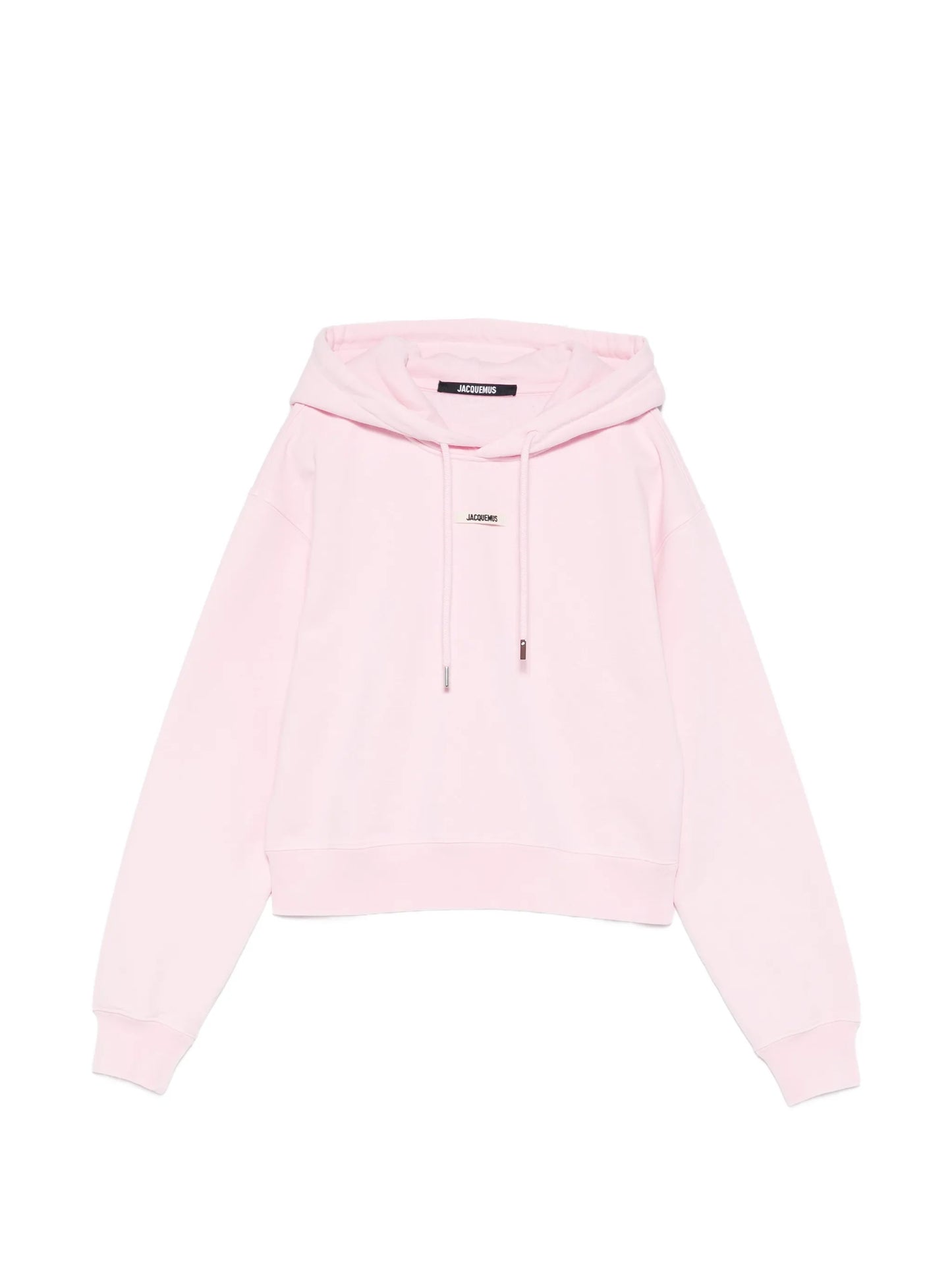 drawstring logo-patch hoodie