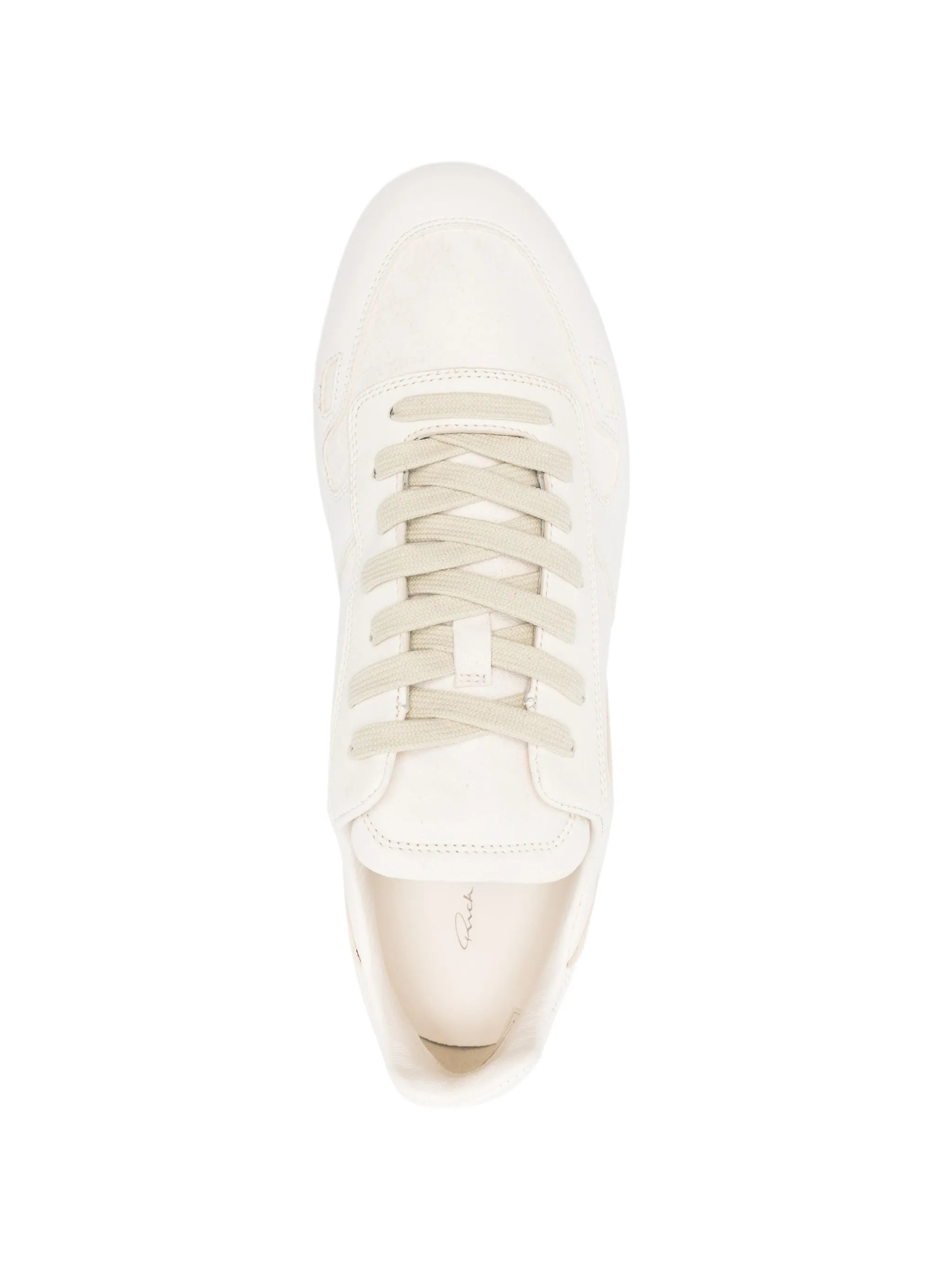 Minimal low top leather sneakers