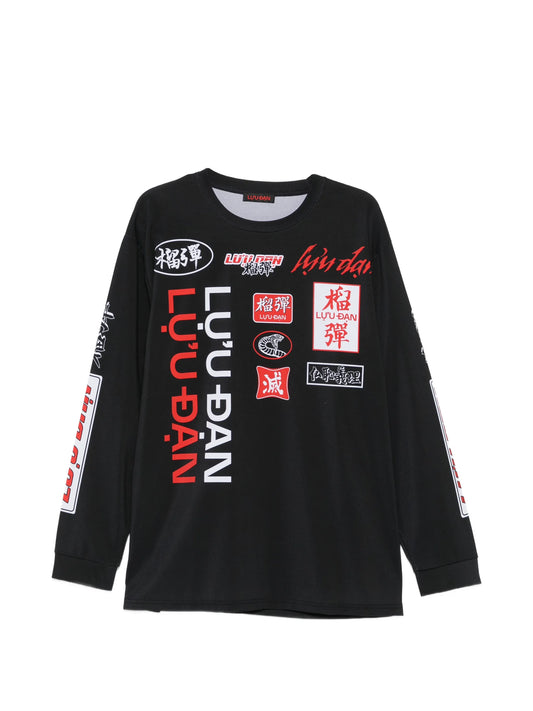 printed sweatshirt