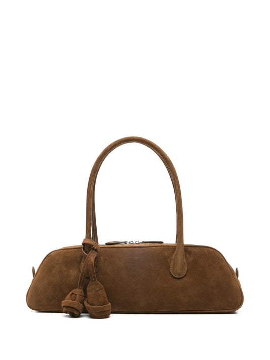 Brigitte suede east-west bag