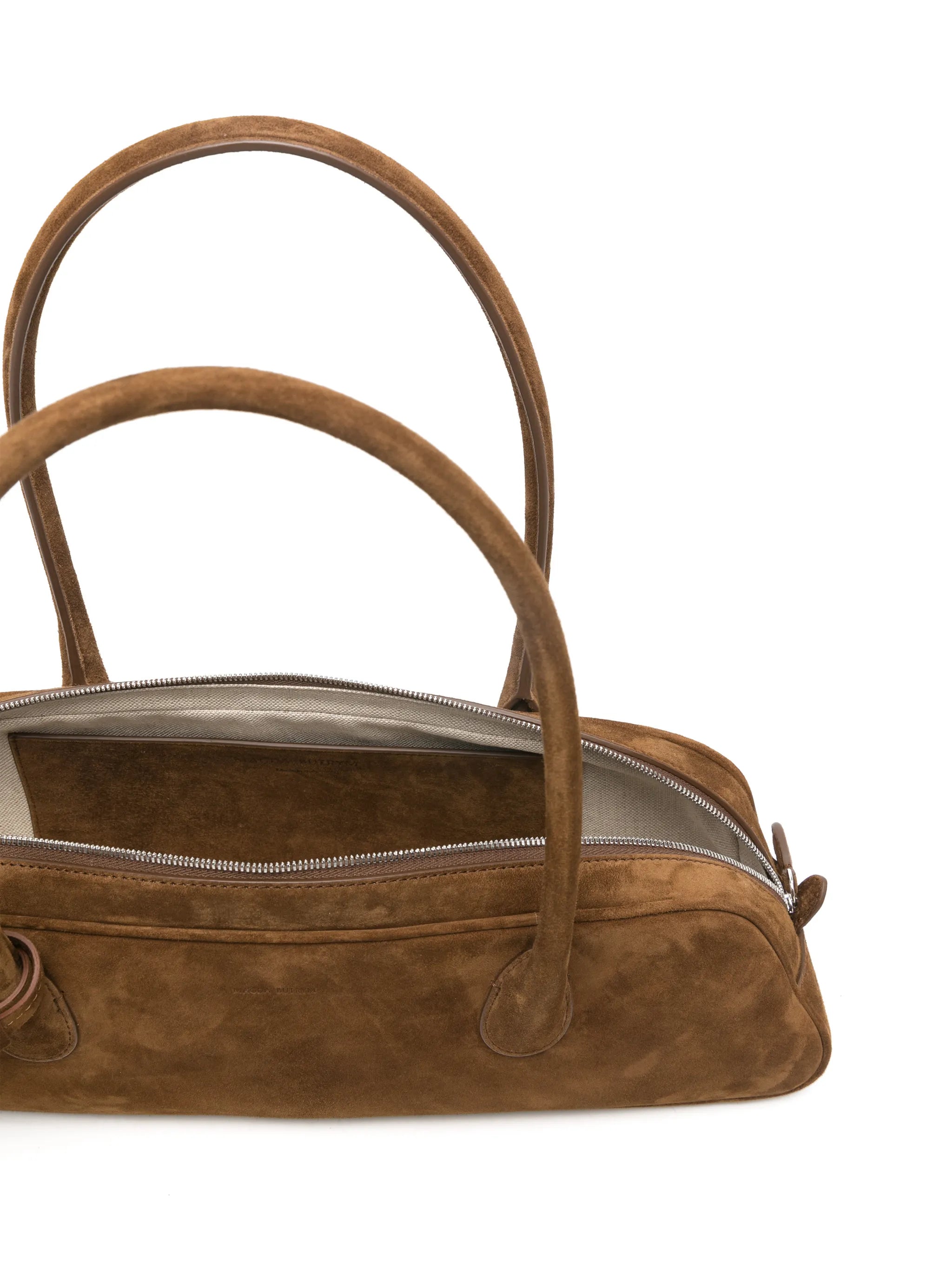 Brigitte suede east-west bag