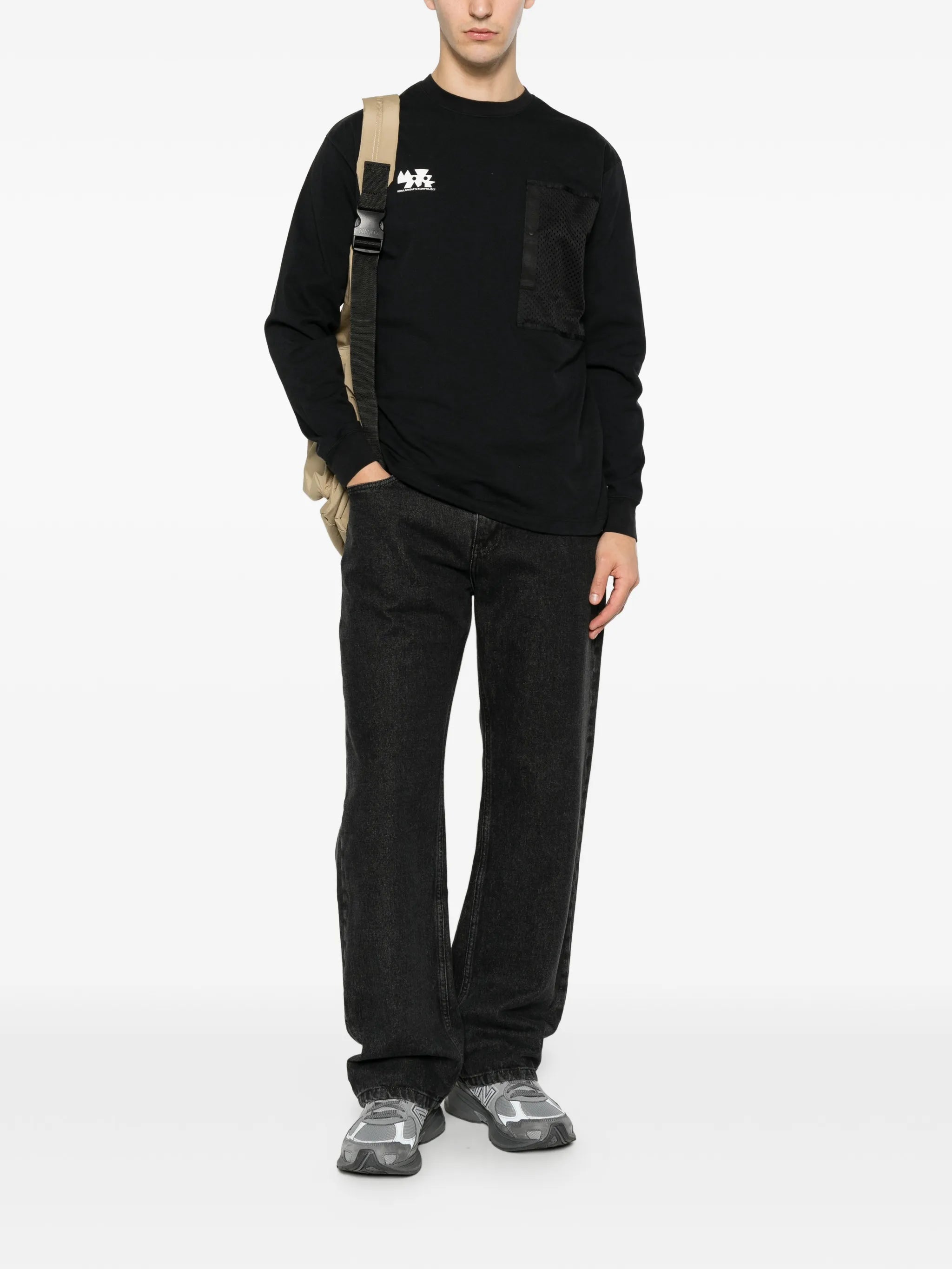 logo-print sweatshirt