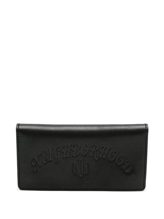 embossed-logo wallet