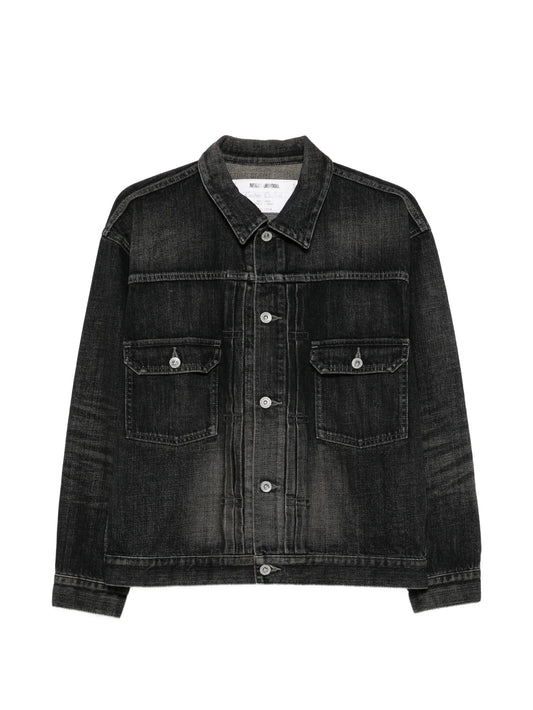 washed denim jacket