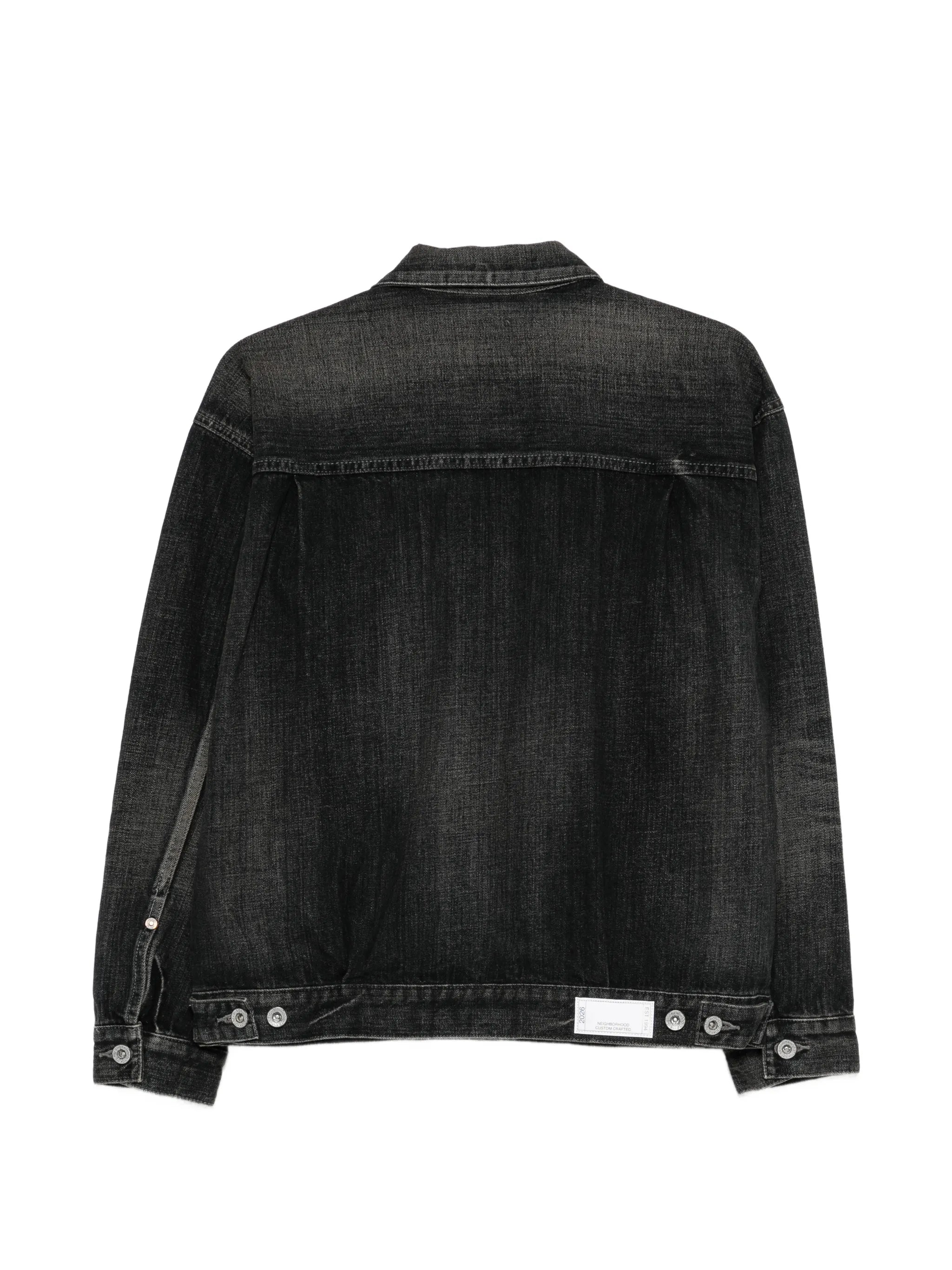 washed denim jacket