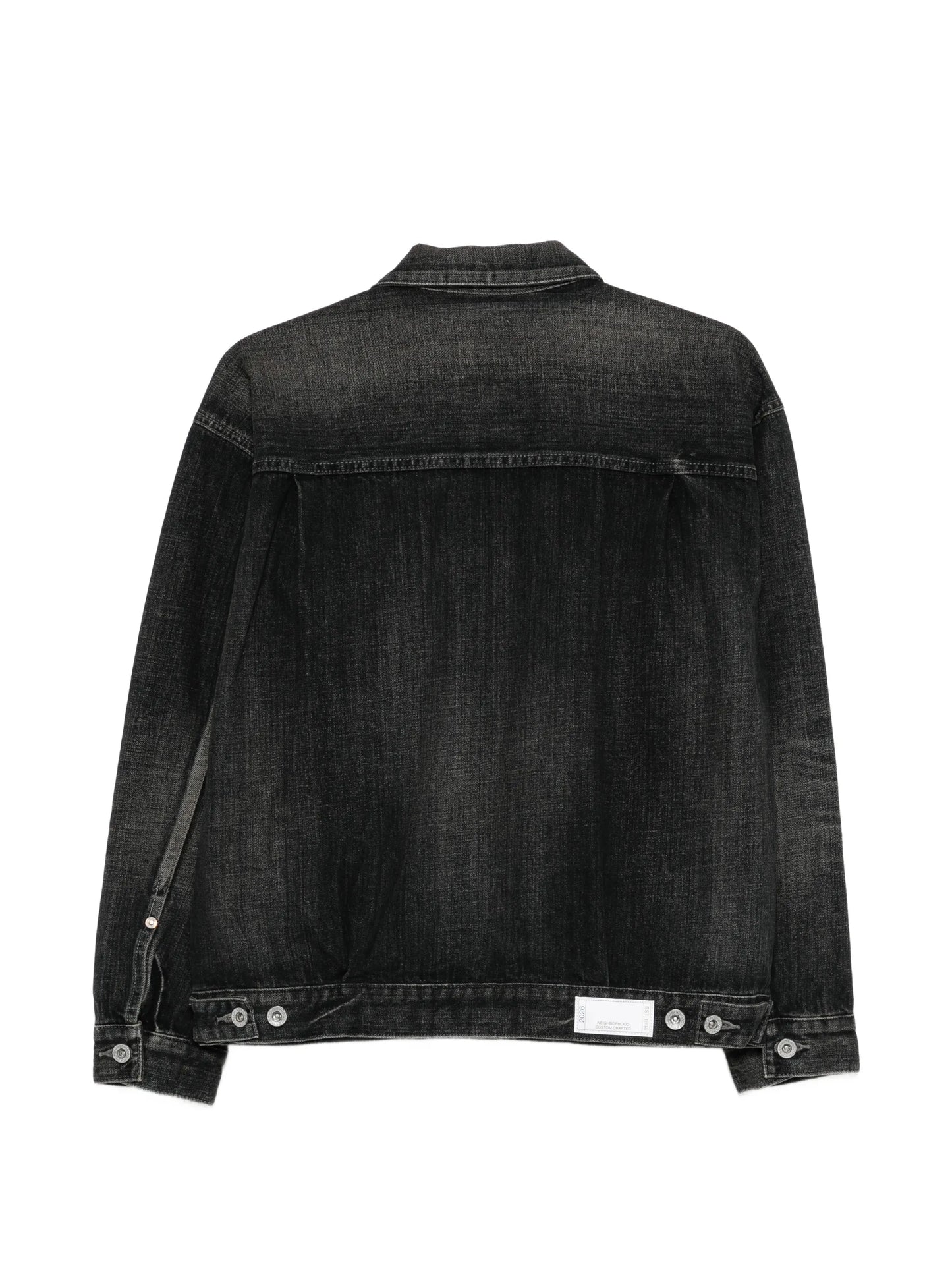 washed denim jacket
